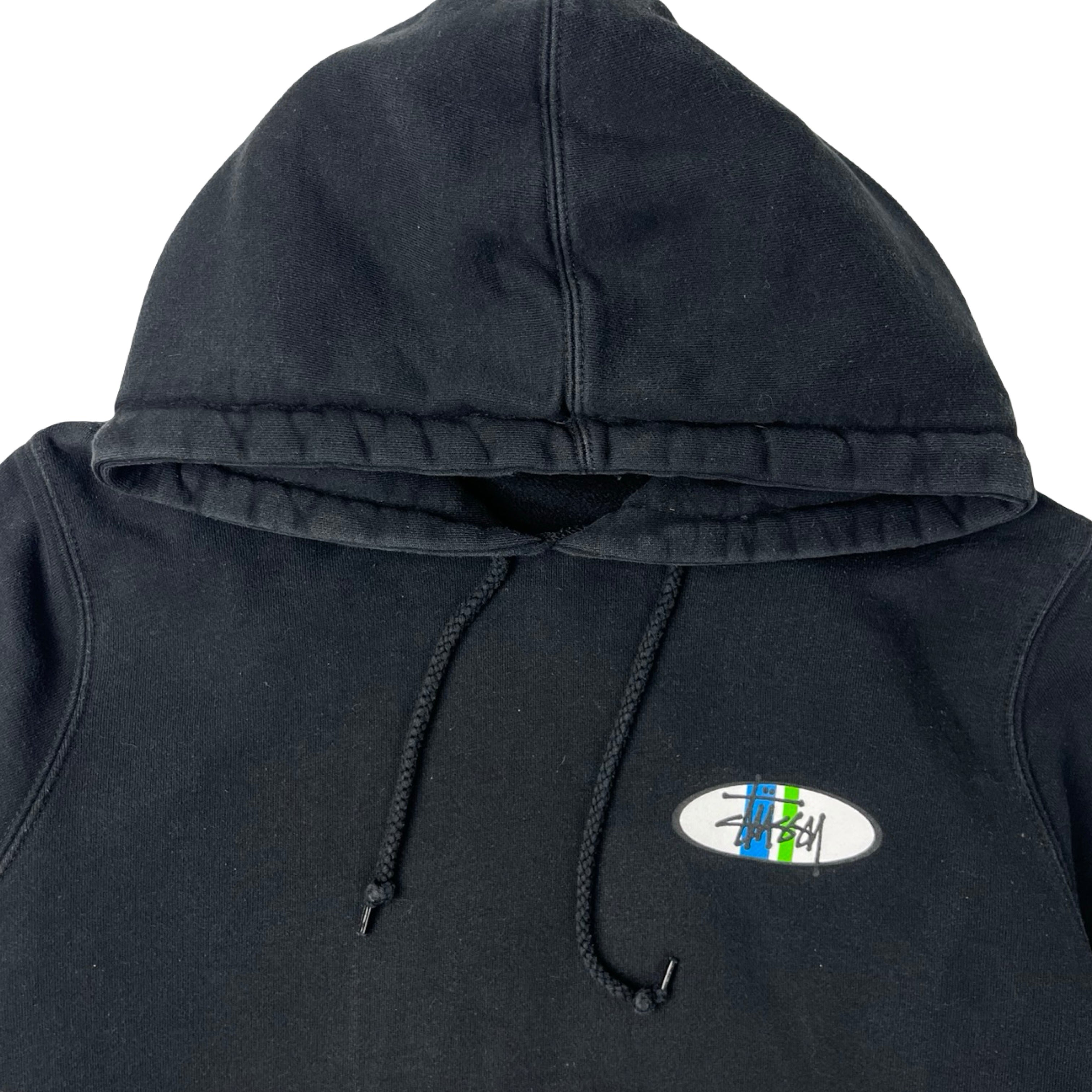 Stussy Two Bar Oval Logo Hoodie