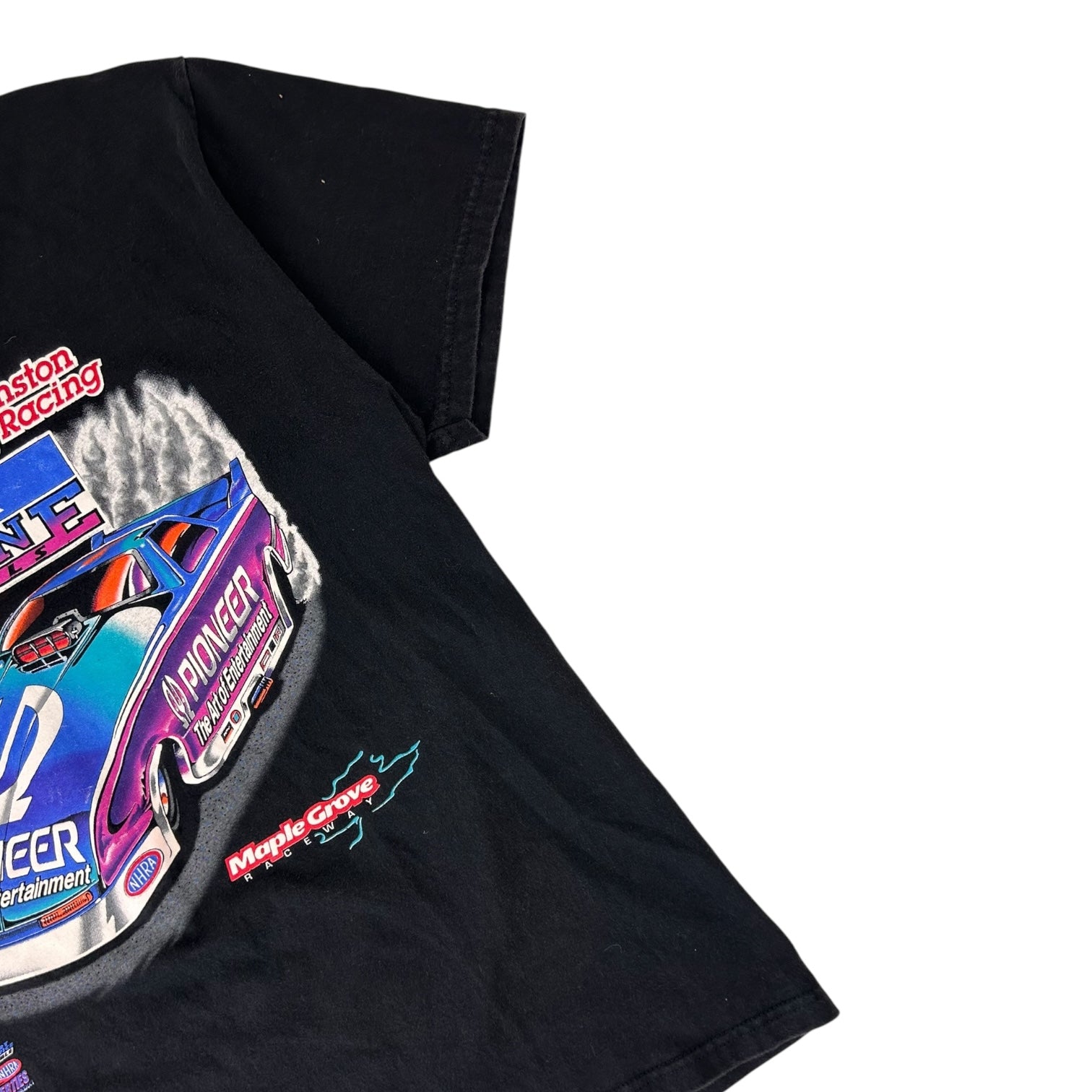 Vintage 1997 Winston Drag Racing T-Shirt Black