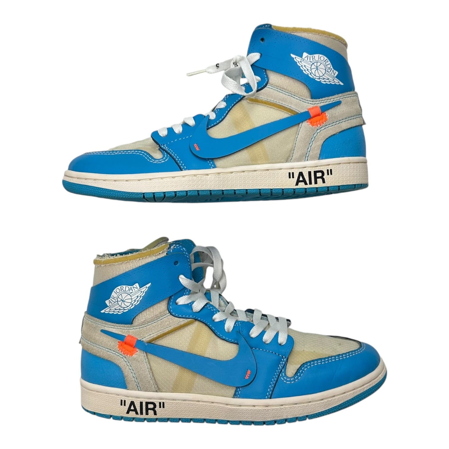 Jordan 1 Retro High Off-White University Blue (Used)