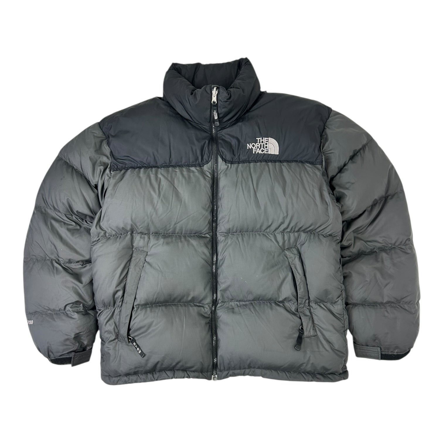 Vintage The North Face 700 Fill Nuptse Jacket Black/Charcoal