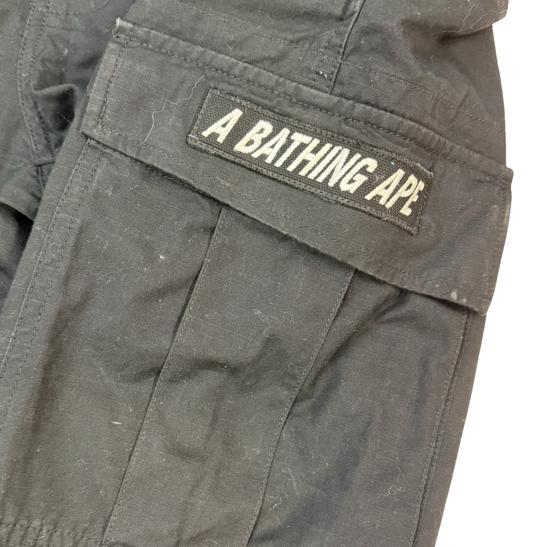 A Bathing Ape Cargo Pants Black