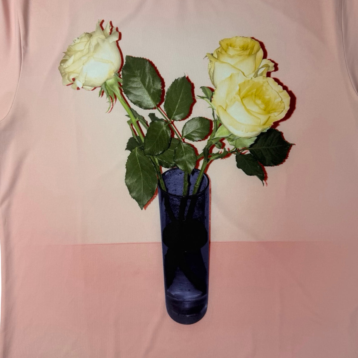 Acne Studios Rose Vase T-Shirt Pink