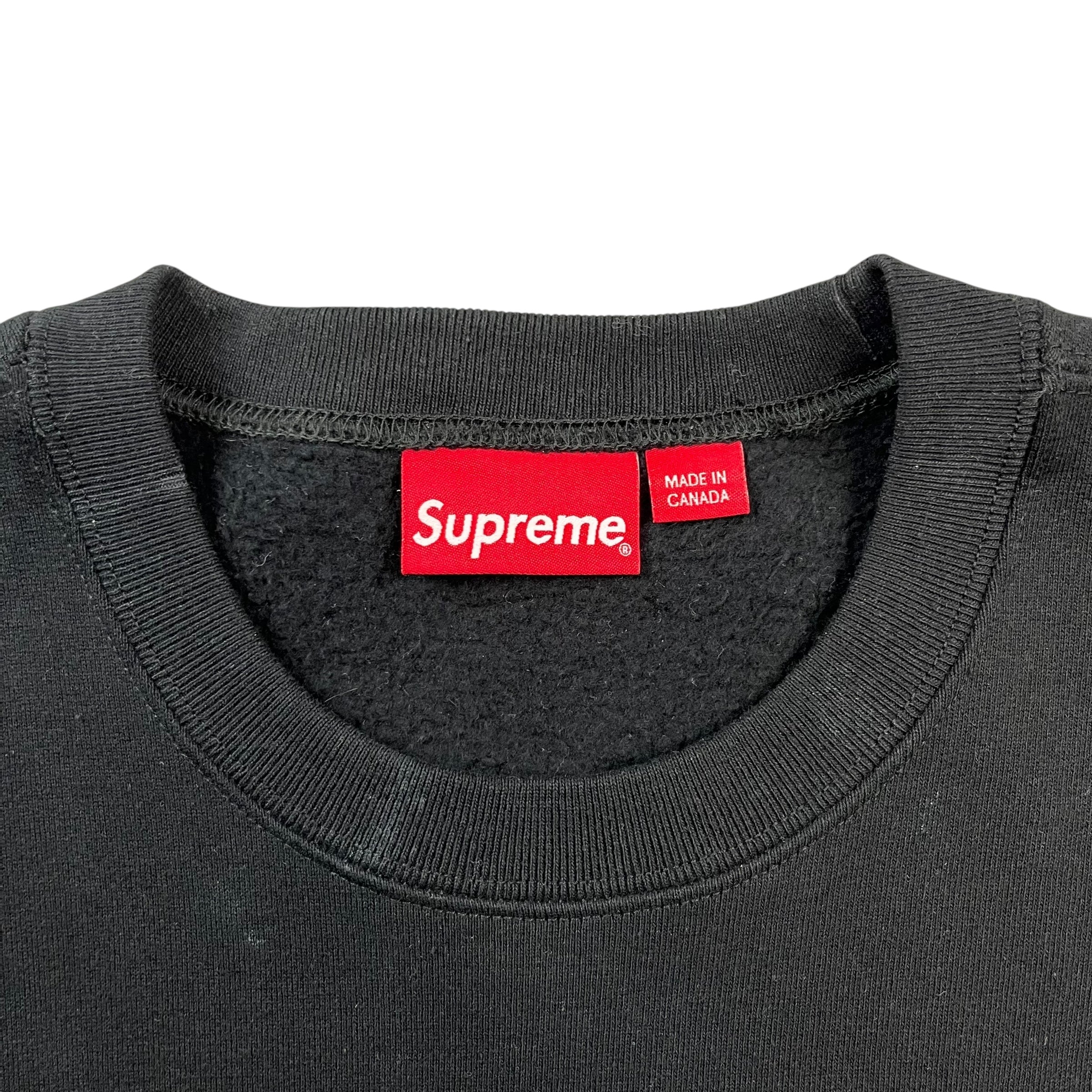 Supreme Small Box Crewneck Black