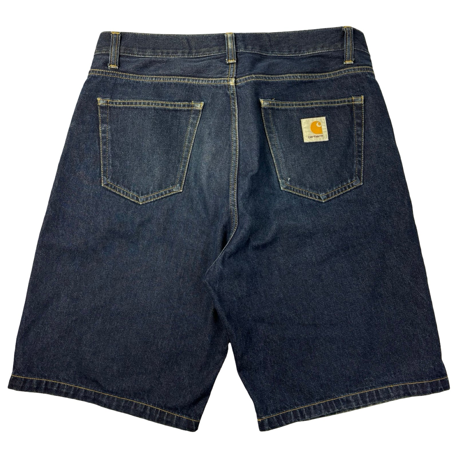 Carhartt WIP Landon Jean Short Dark Wash