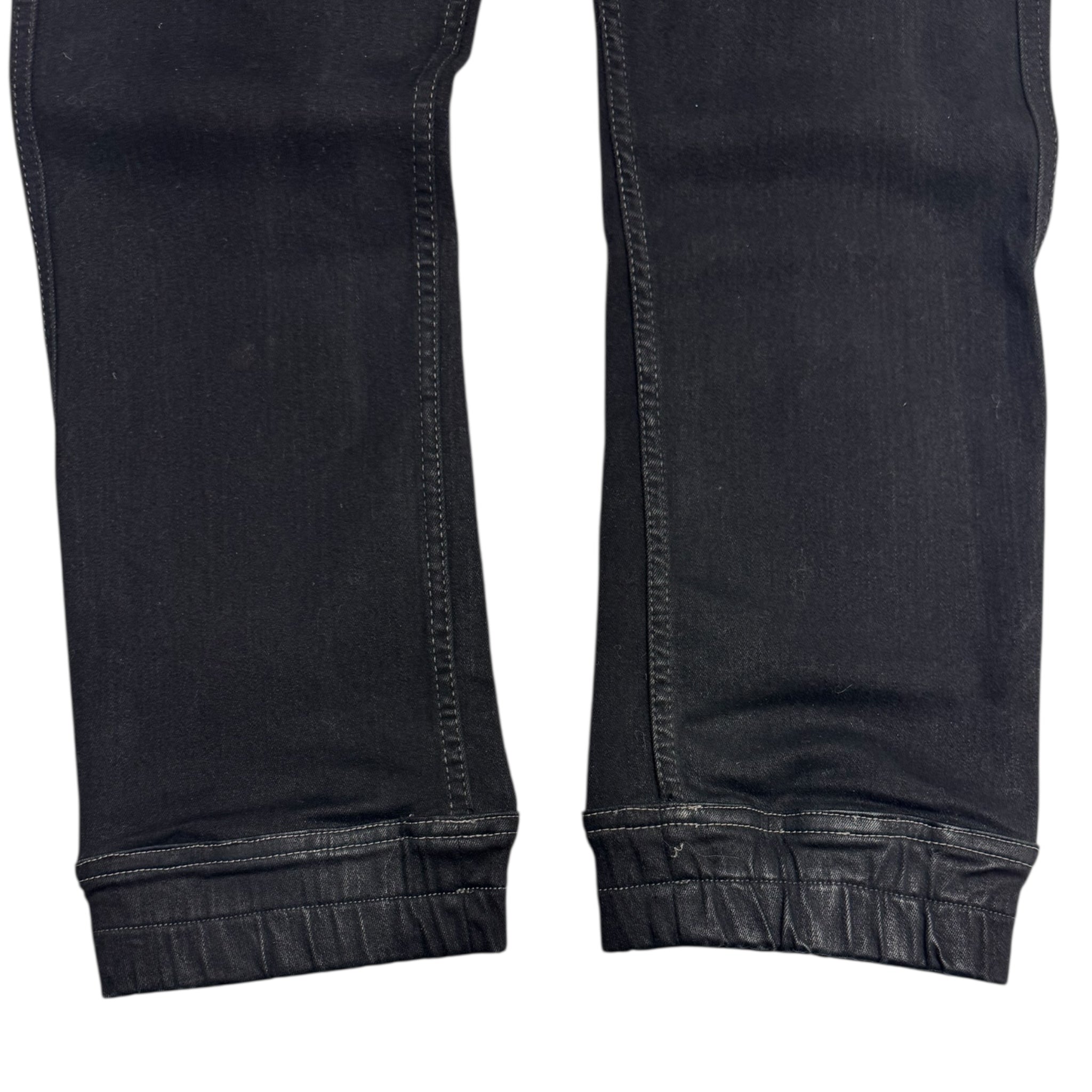 DRKSHDW Rick Owens Denim Mastodon Cut In Black
