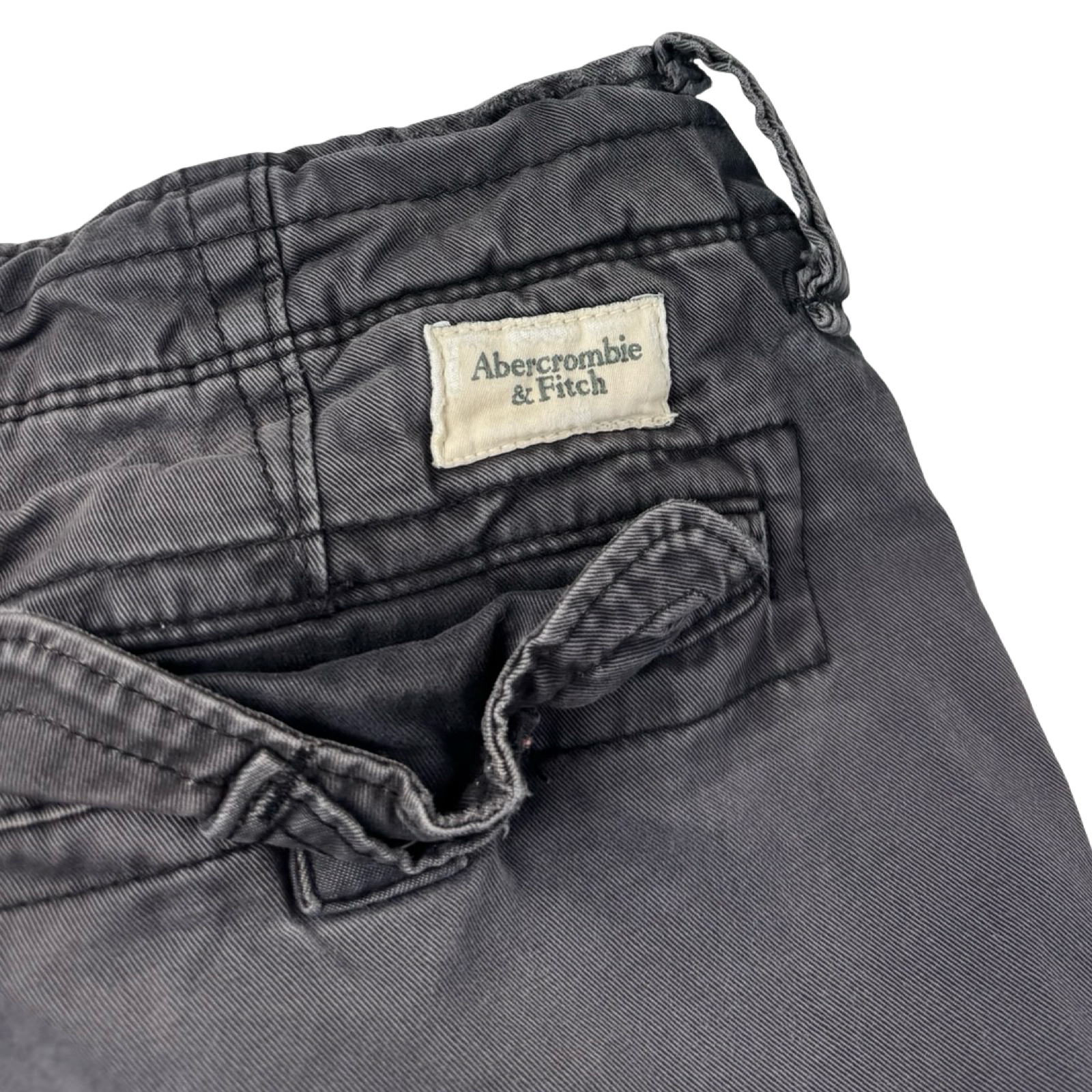 Vintage Abercrombie & Fitch Cargo Shorts Faded Navy