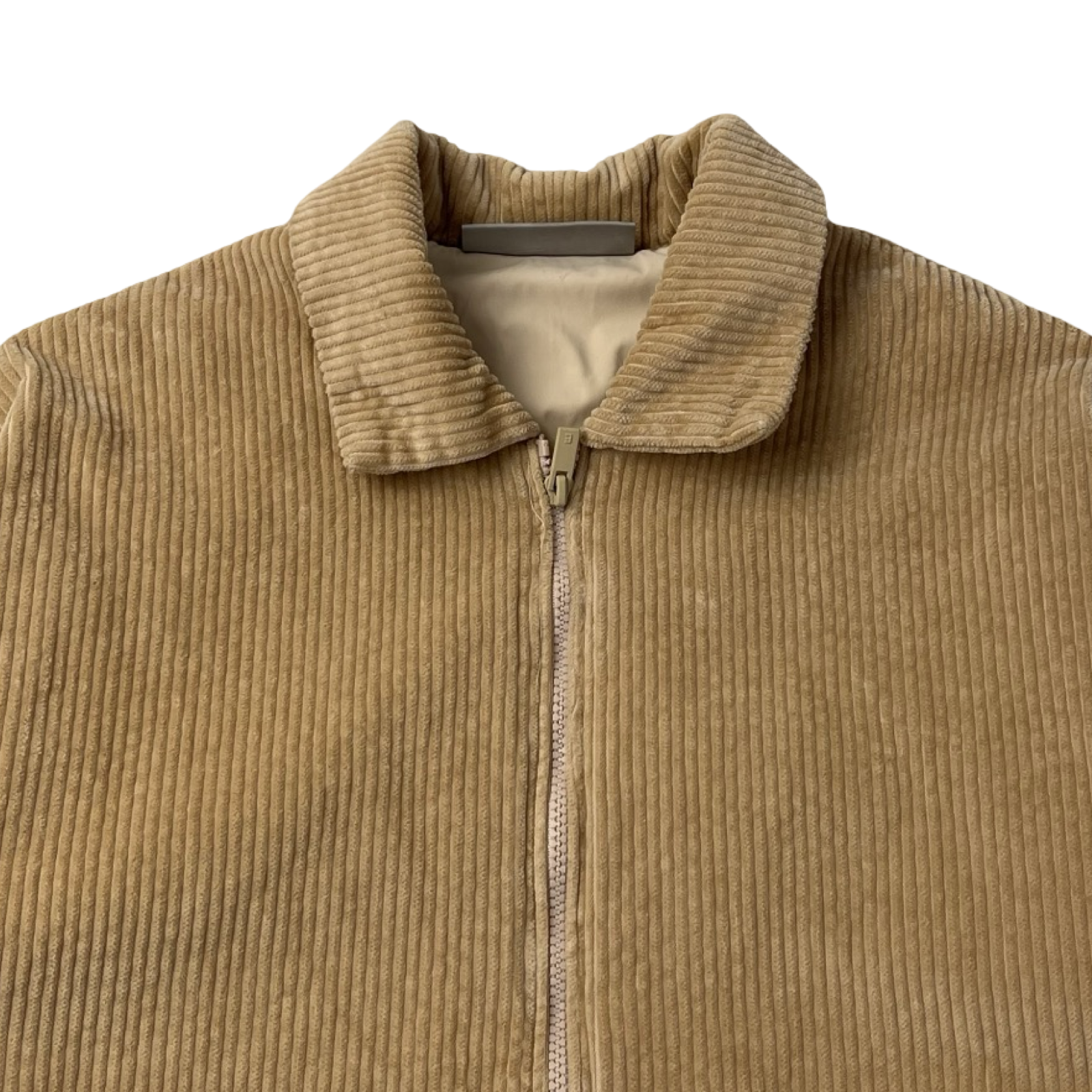 Fear Of God Essentials Corduroy Zip Up Shirt Jacket