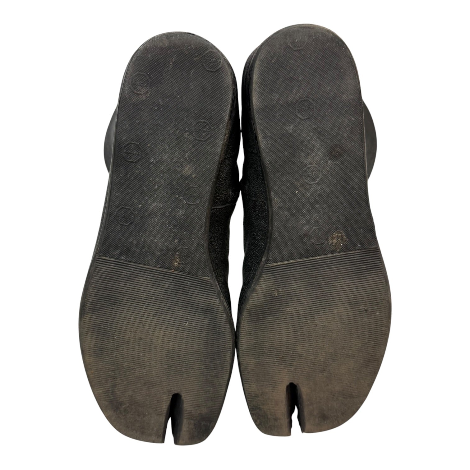 Maison Margiela Tabi Ankle Leather Boots Black (Used)