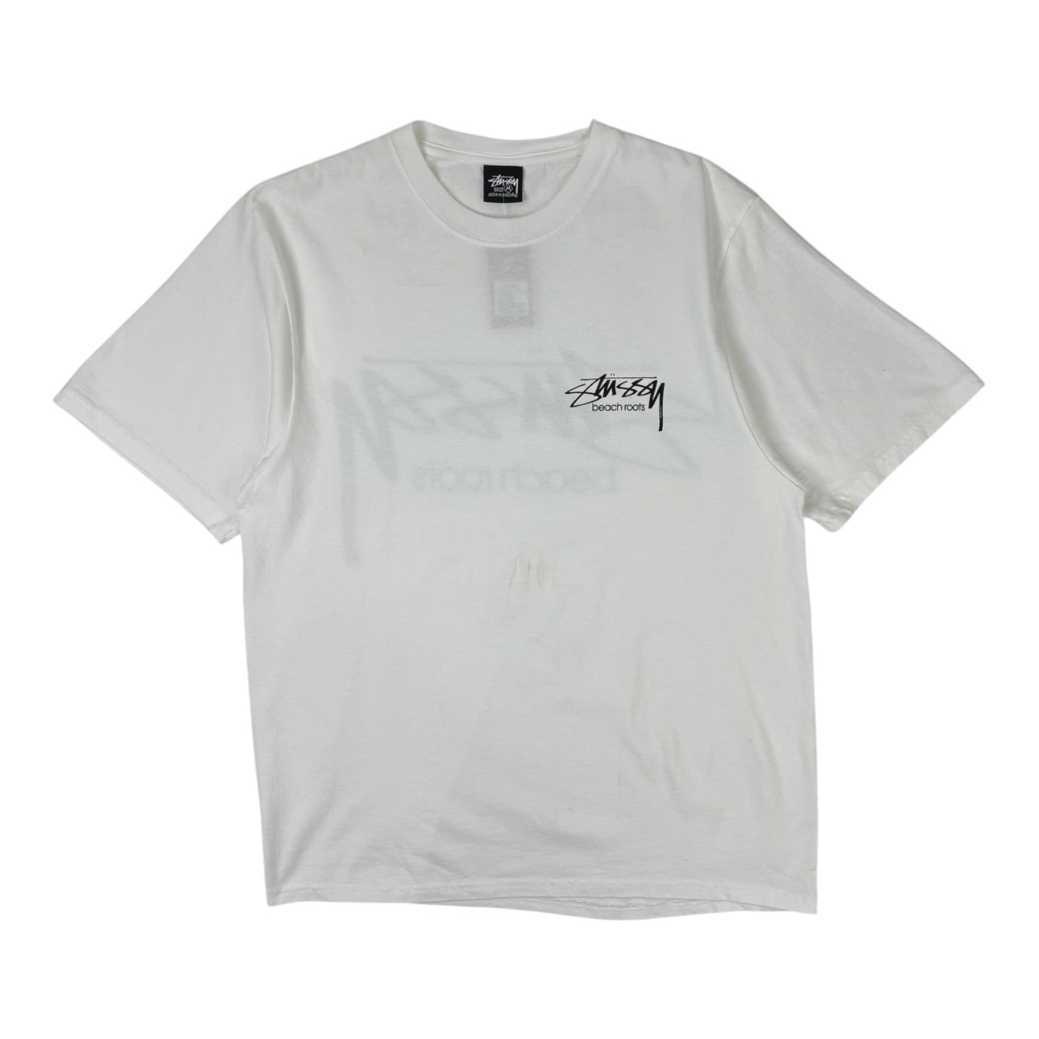 Stussy Beach Roots Tee White