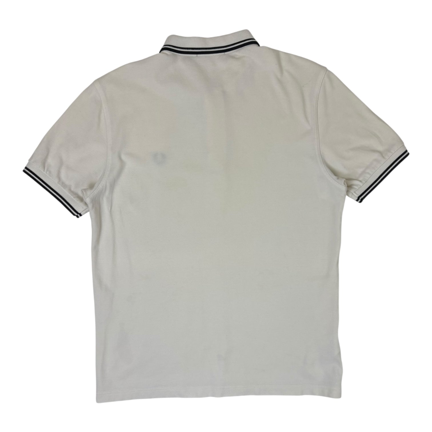 Fred Perry Pique Polo T-Shirt Cream