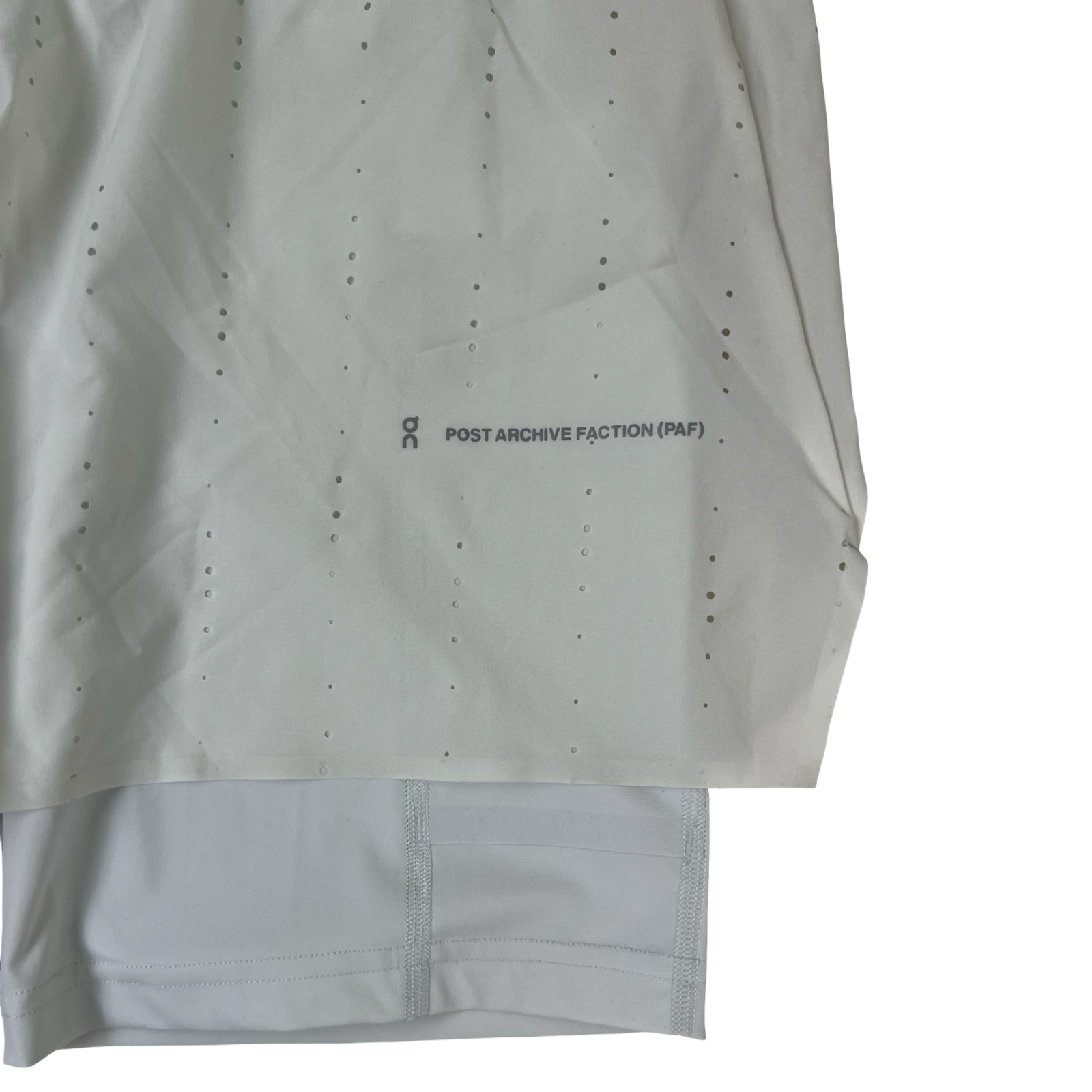 On Running PAF 2 in 1 Short White