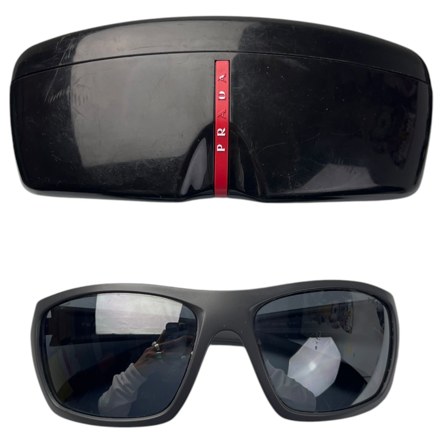 Prada Linea Rossa Active Sunglasses Black