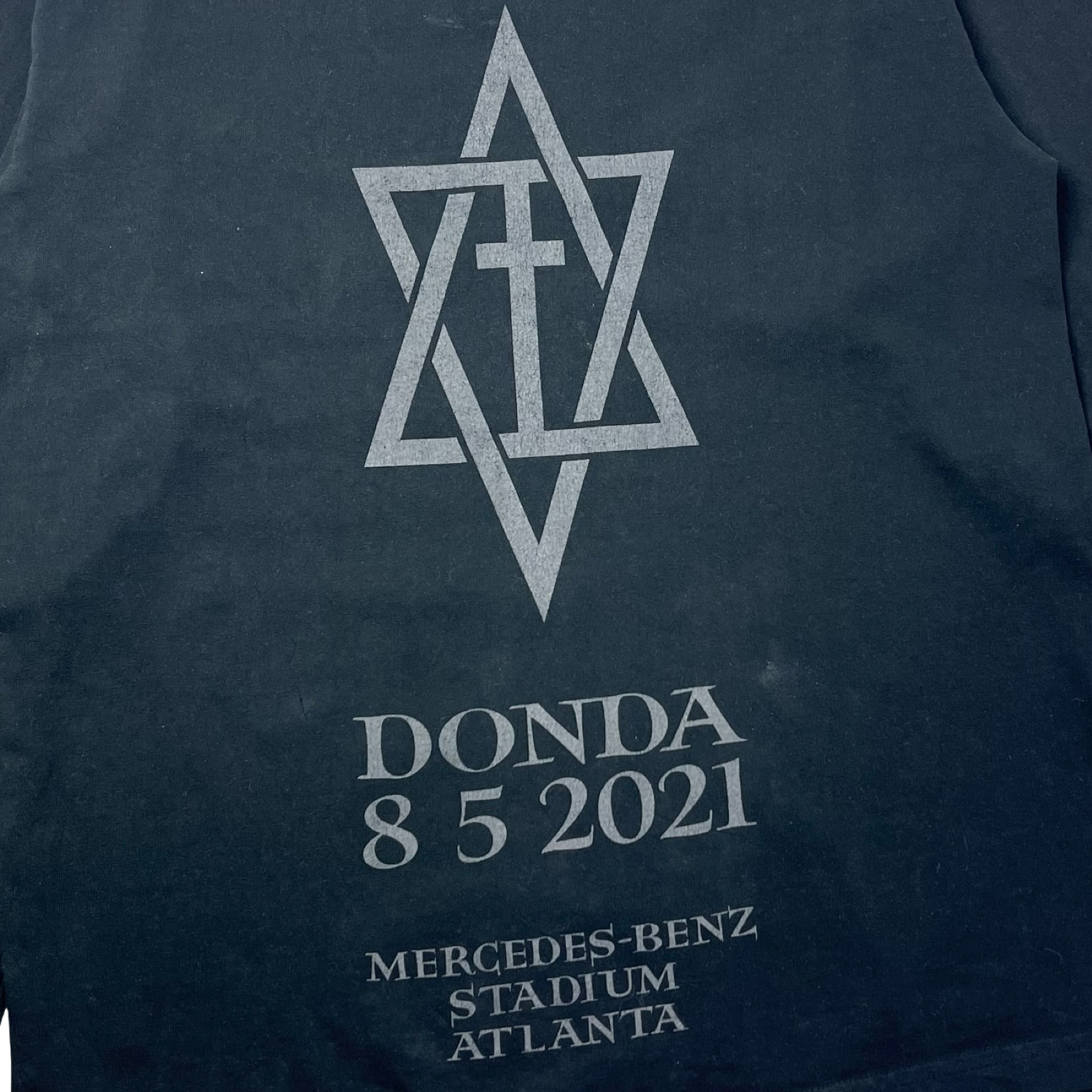 Kanye West DONDA August 5 Listening Event L/S T-shirt Black