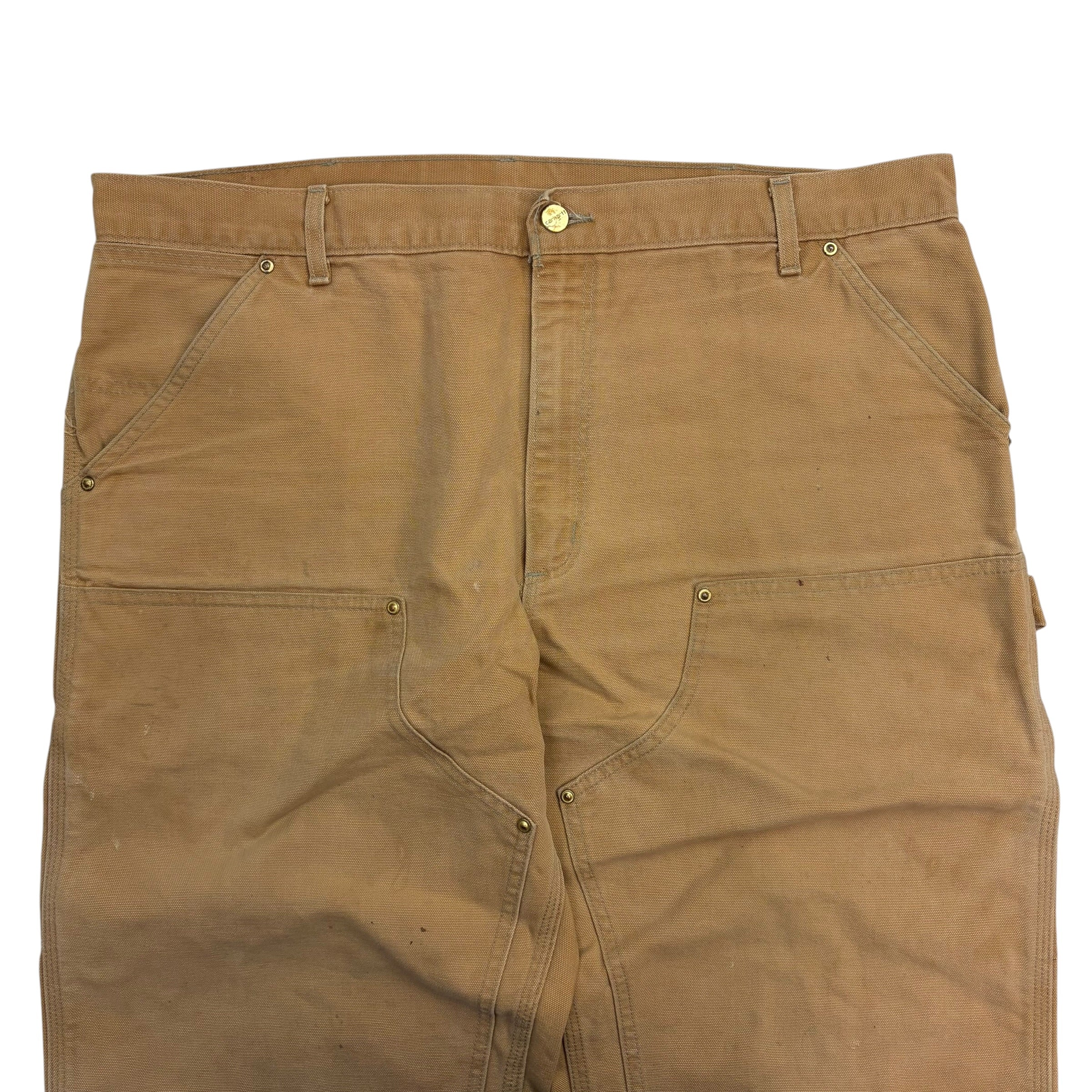 Vintage Carhartt Double Knee Pants Tan