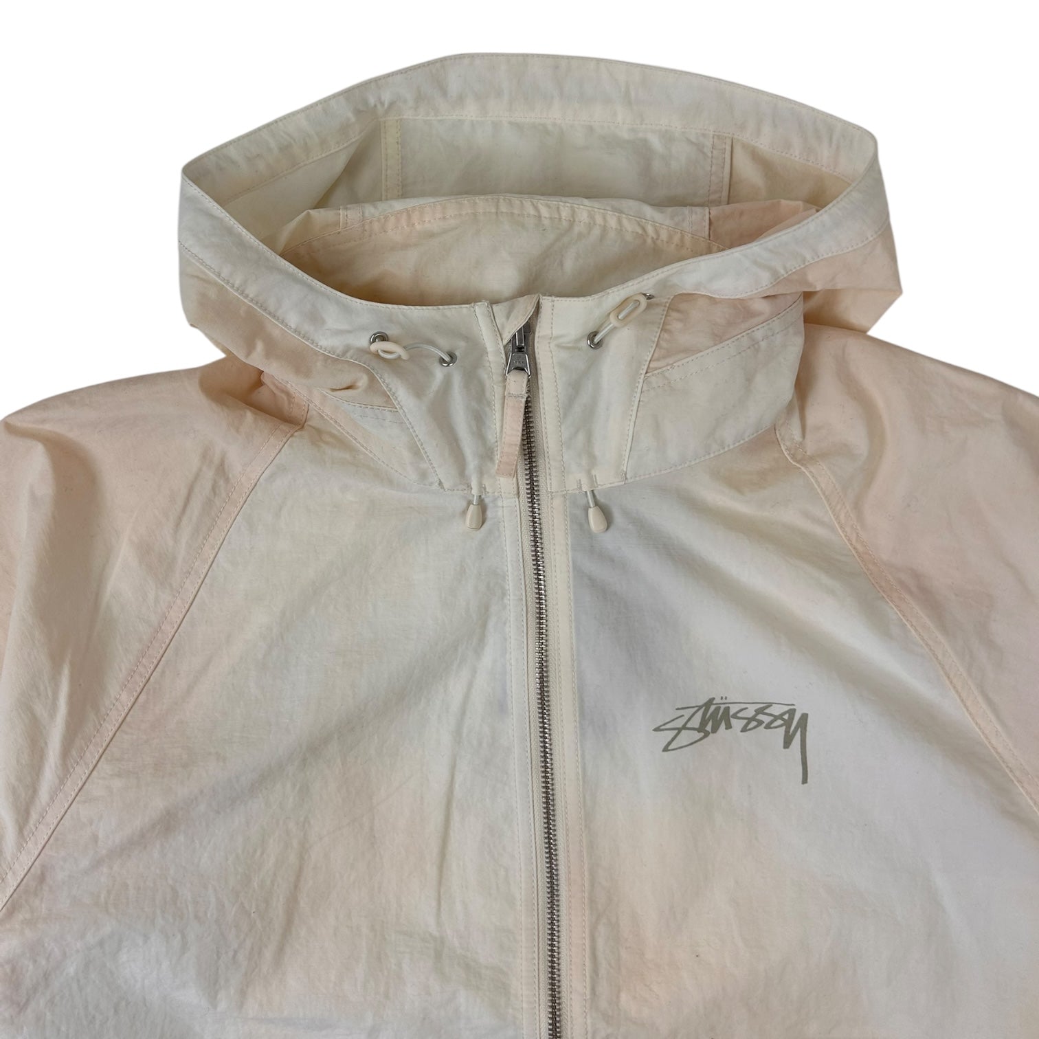 Stussy Beach Shell Wave Jacket Bone