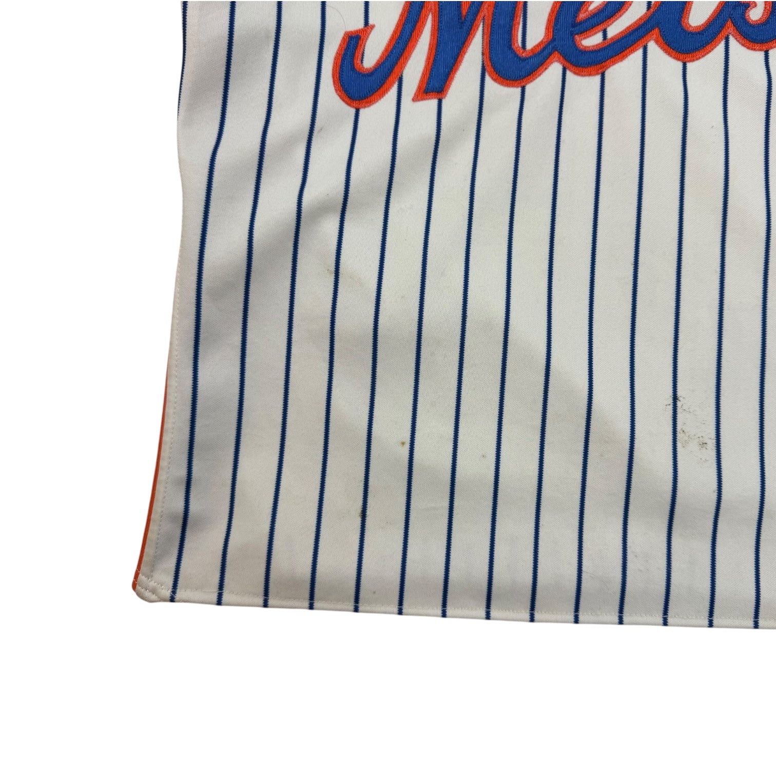 Vintage New York Mets Pinstripe Jersey White