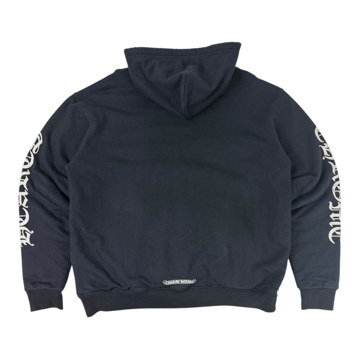 Chrome Hearts Thermal Zip Up Hoodie Black
