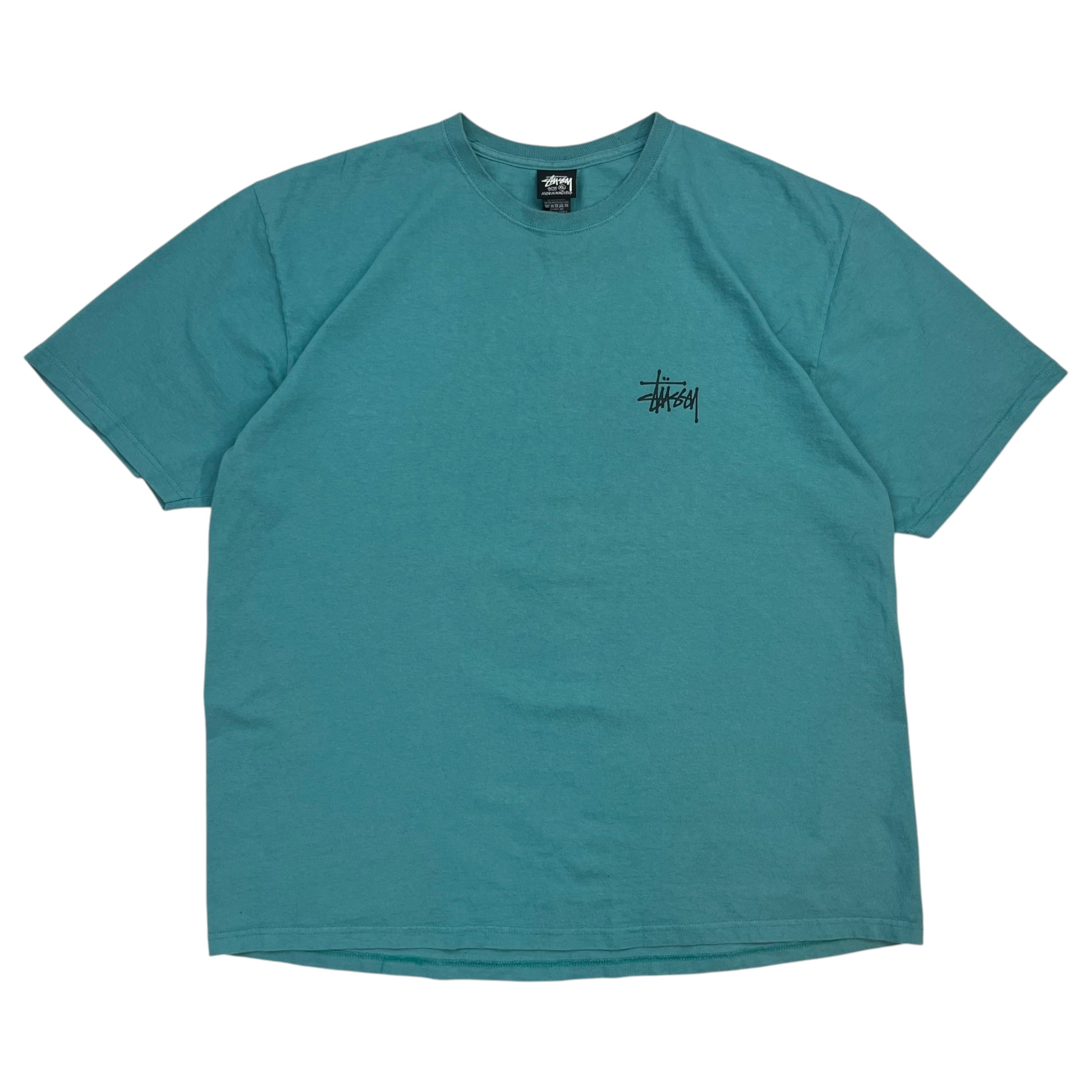 Stussy Stock Logo Tee Teal