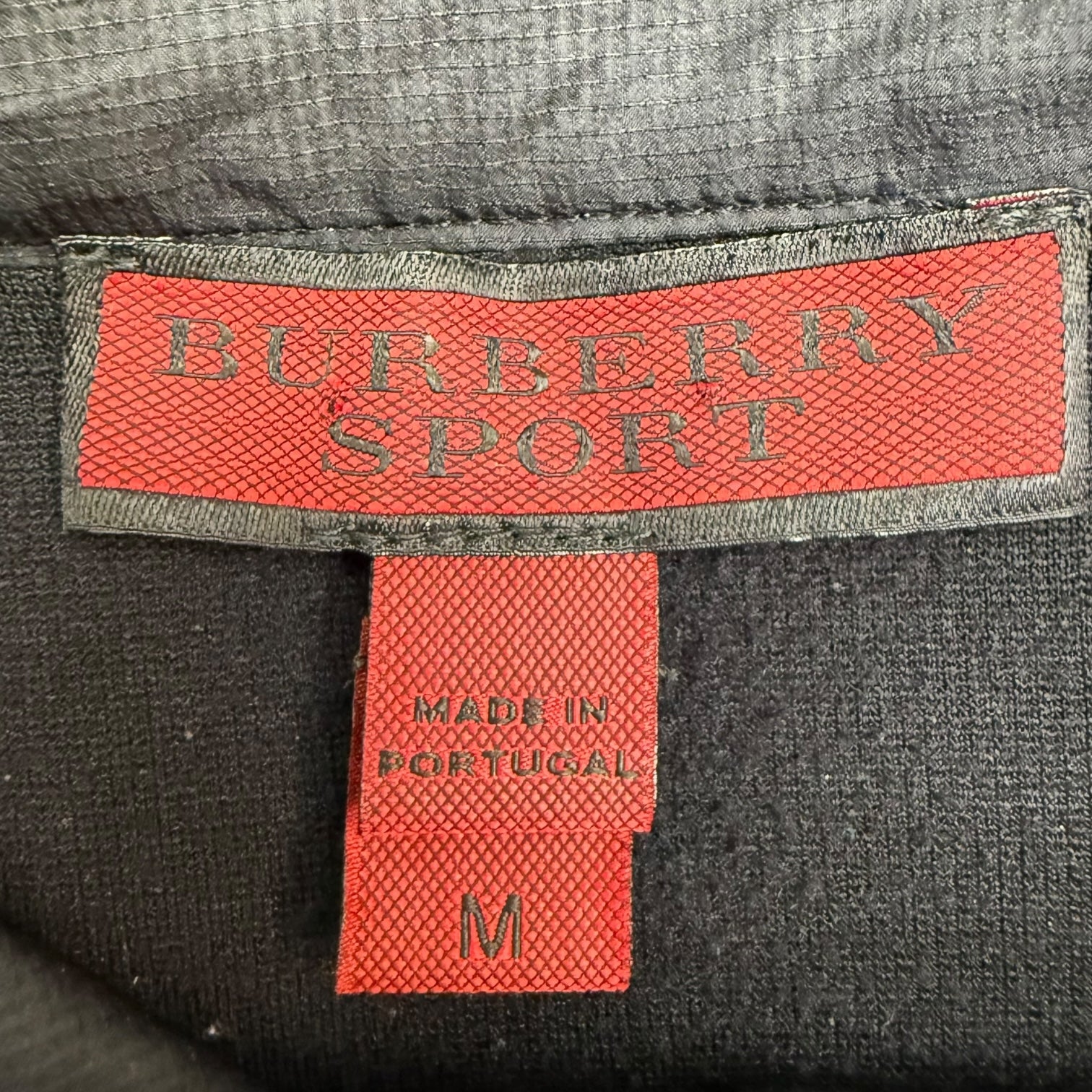 Burberry Sport Zip Up Sweater Black