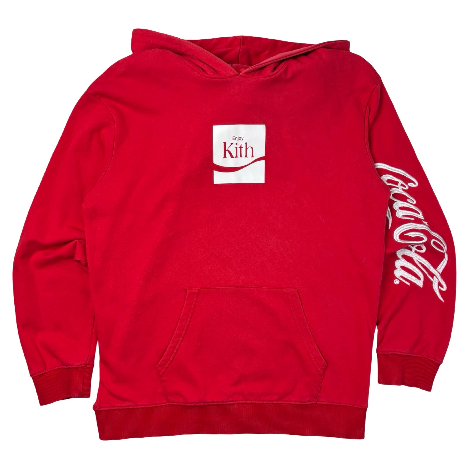 Kith Coca Cola Enjoy Kith Pullover Hoodie Red