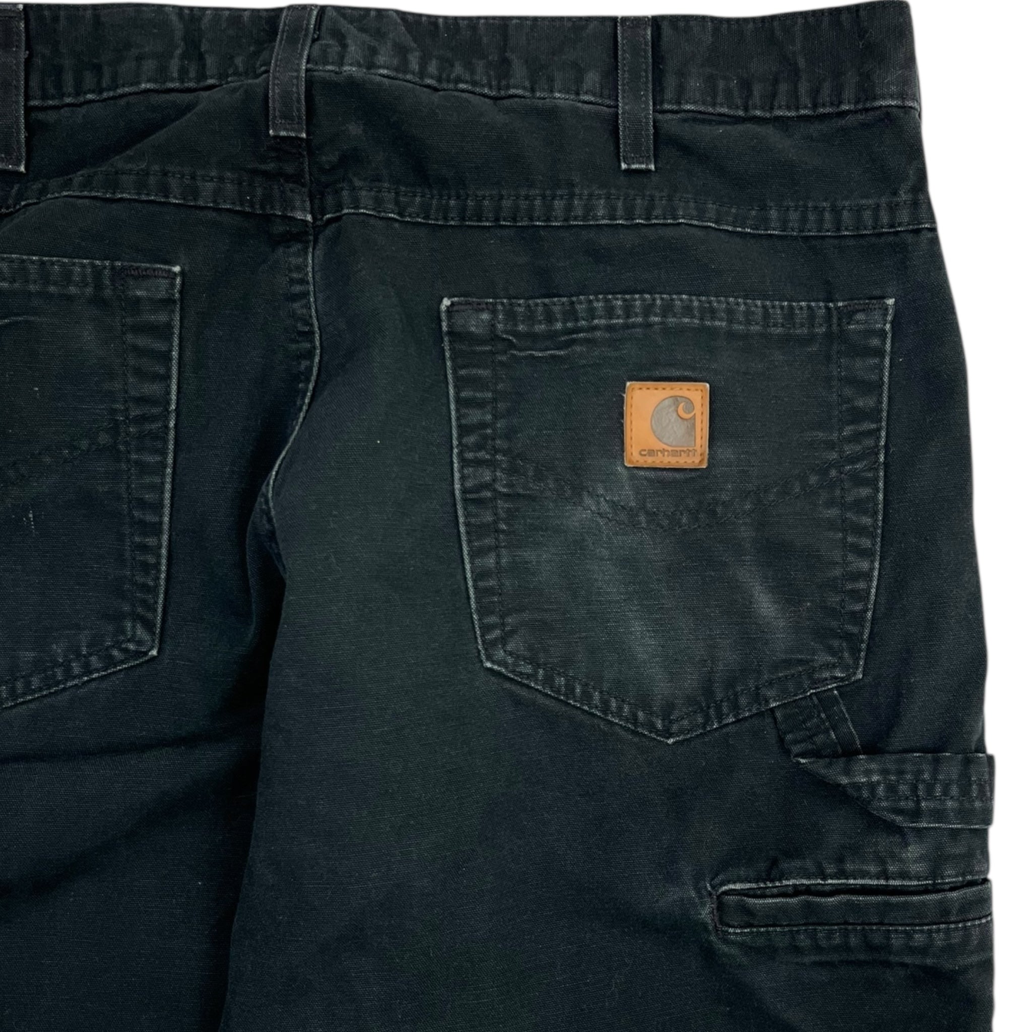 Carhartt Loose Fit Carpenter Pants Faded Black