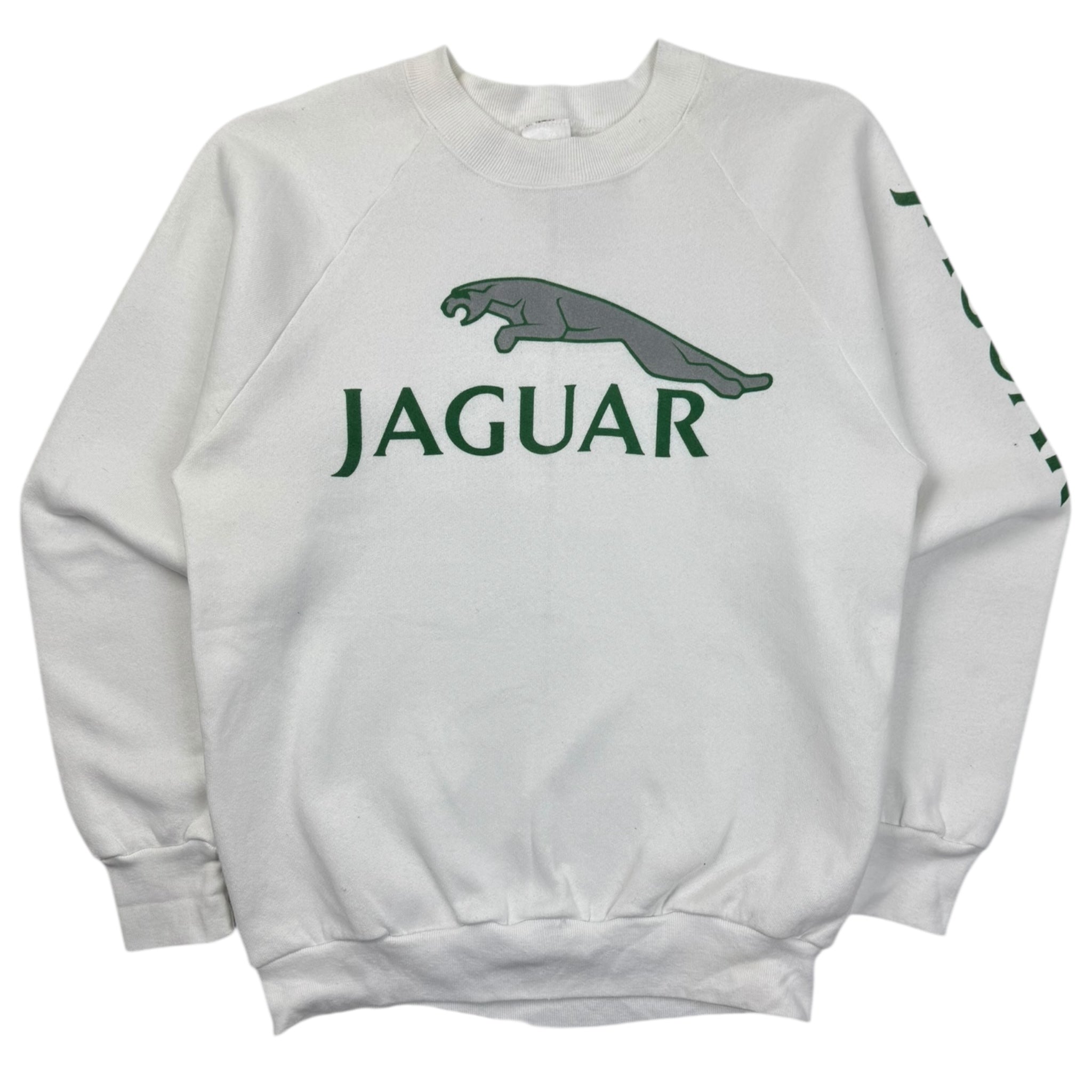 Vintage Jaguar Sleeve-Spellout Crewneck