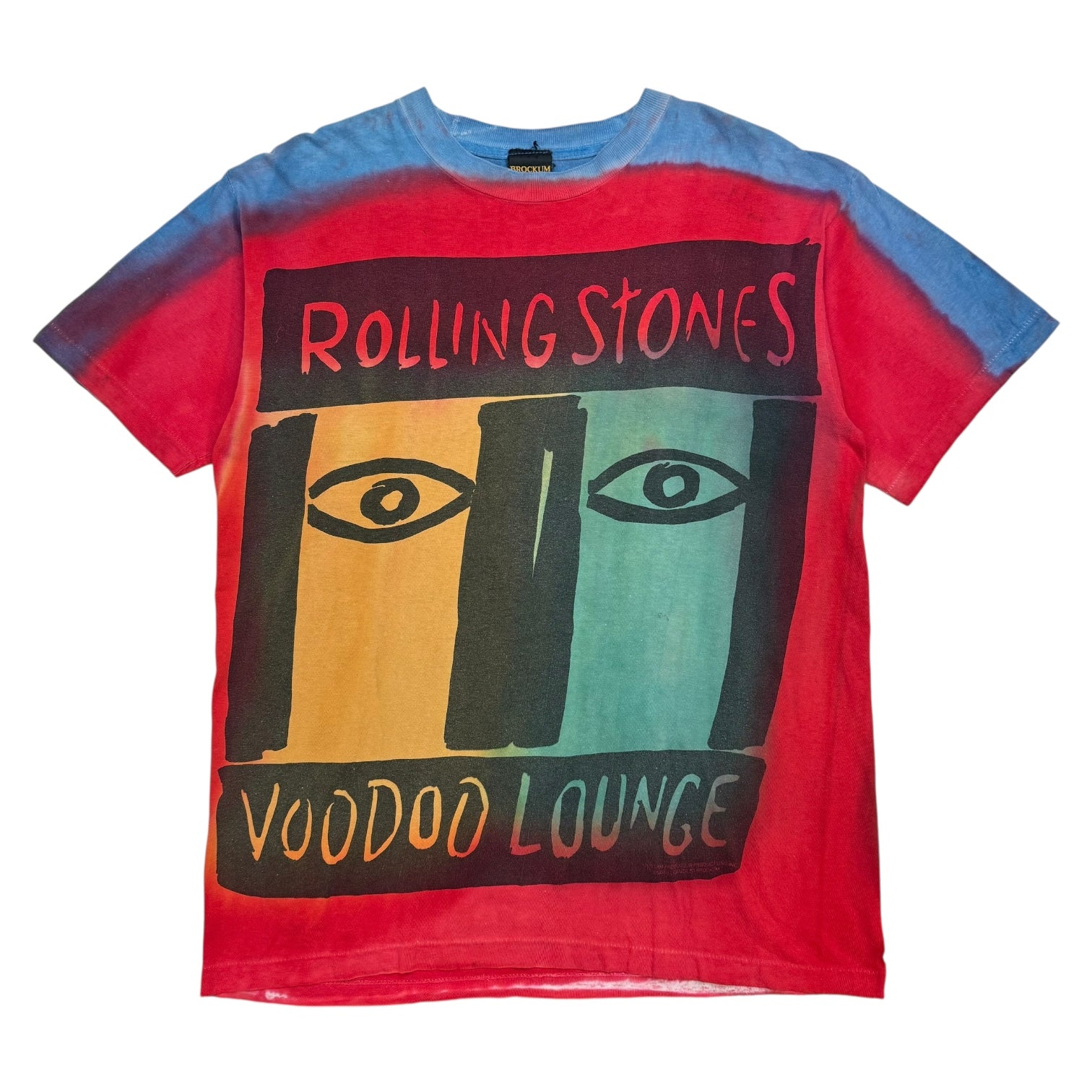 1994 Rolling Stones Voodoo Lounge Tee Red/Blue