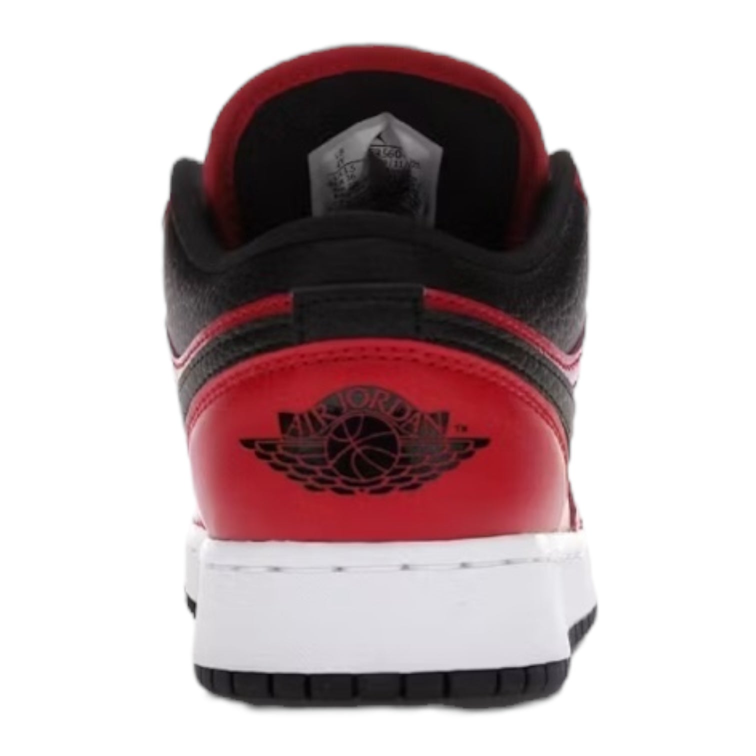 Jordan 1 Low Gym Red Black Pebbled (GS)