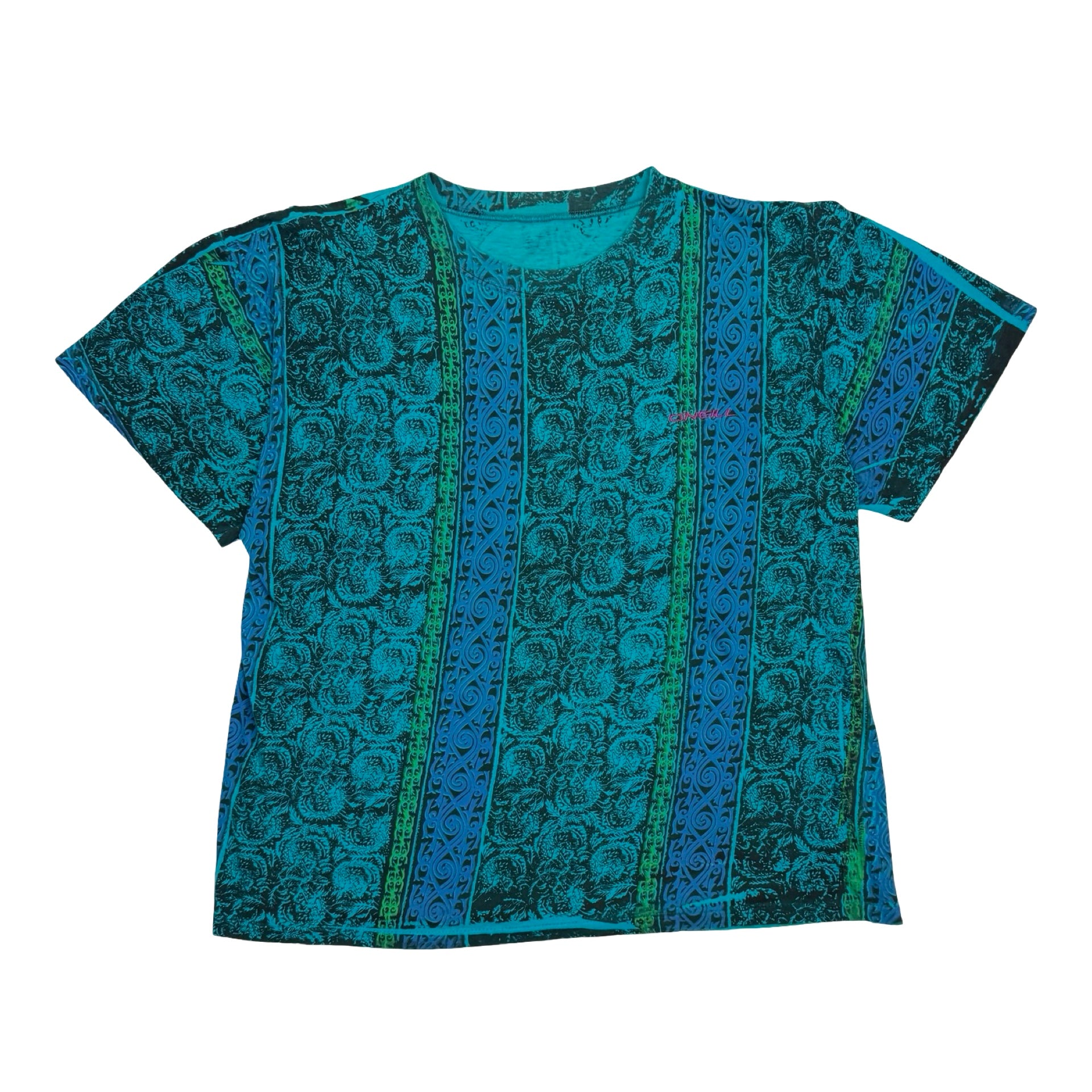 Vintage O’Neill Patterned Tee Blue