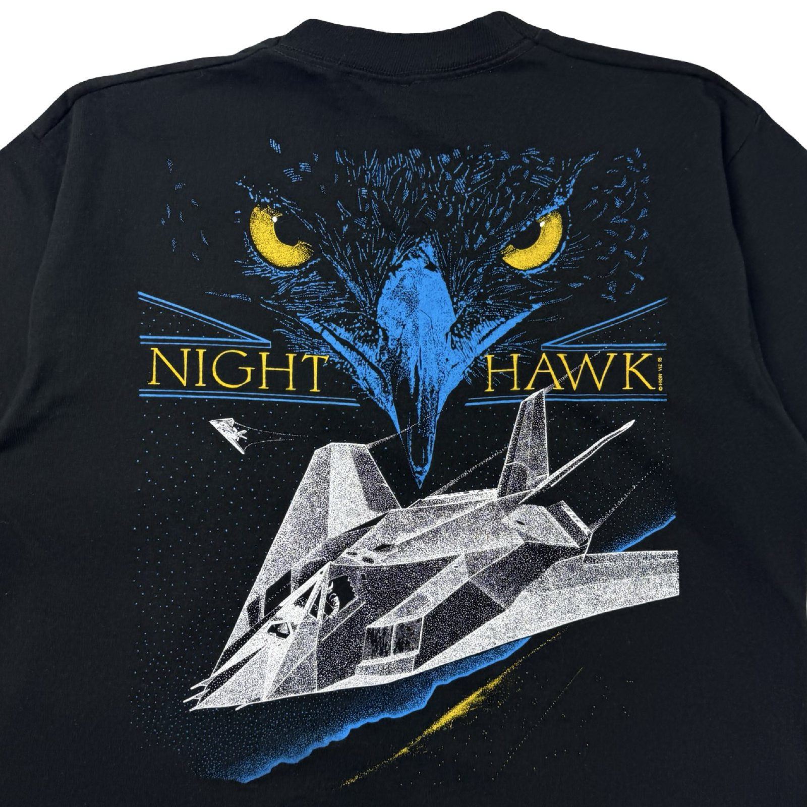 1995 Stealth Bomber Night Hawk Military T-Shirt