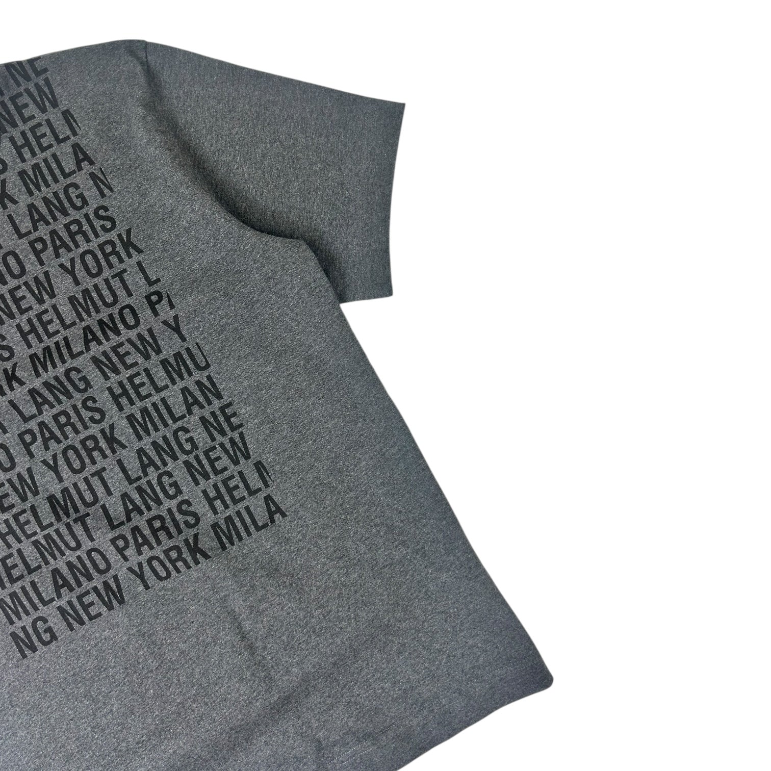 Helmut Lang Repeat Logo T-Shirt Dark Heather