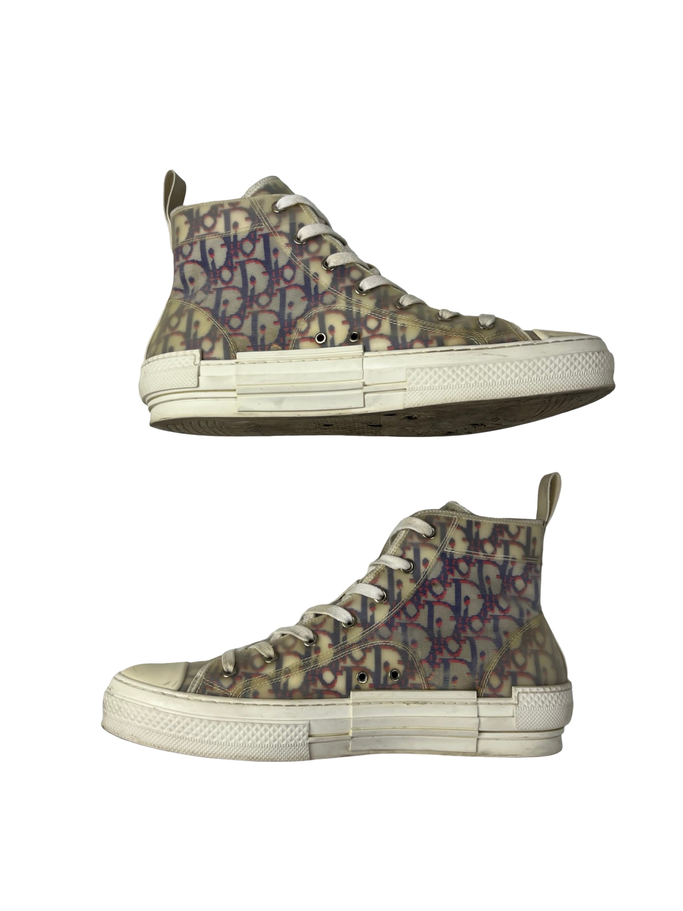 Dior B23 High Top Multicolor Oblique (Used)