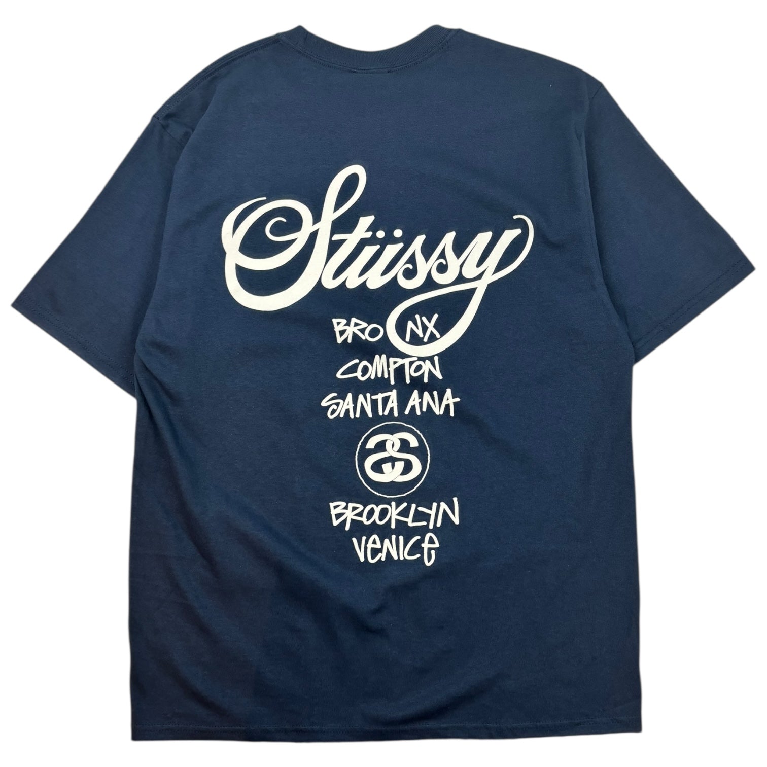 Stussy World Tour T-Shirt Navy