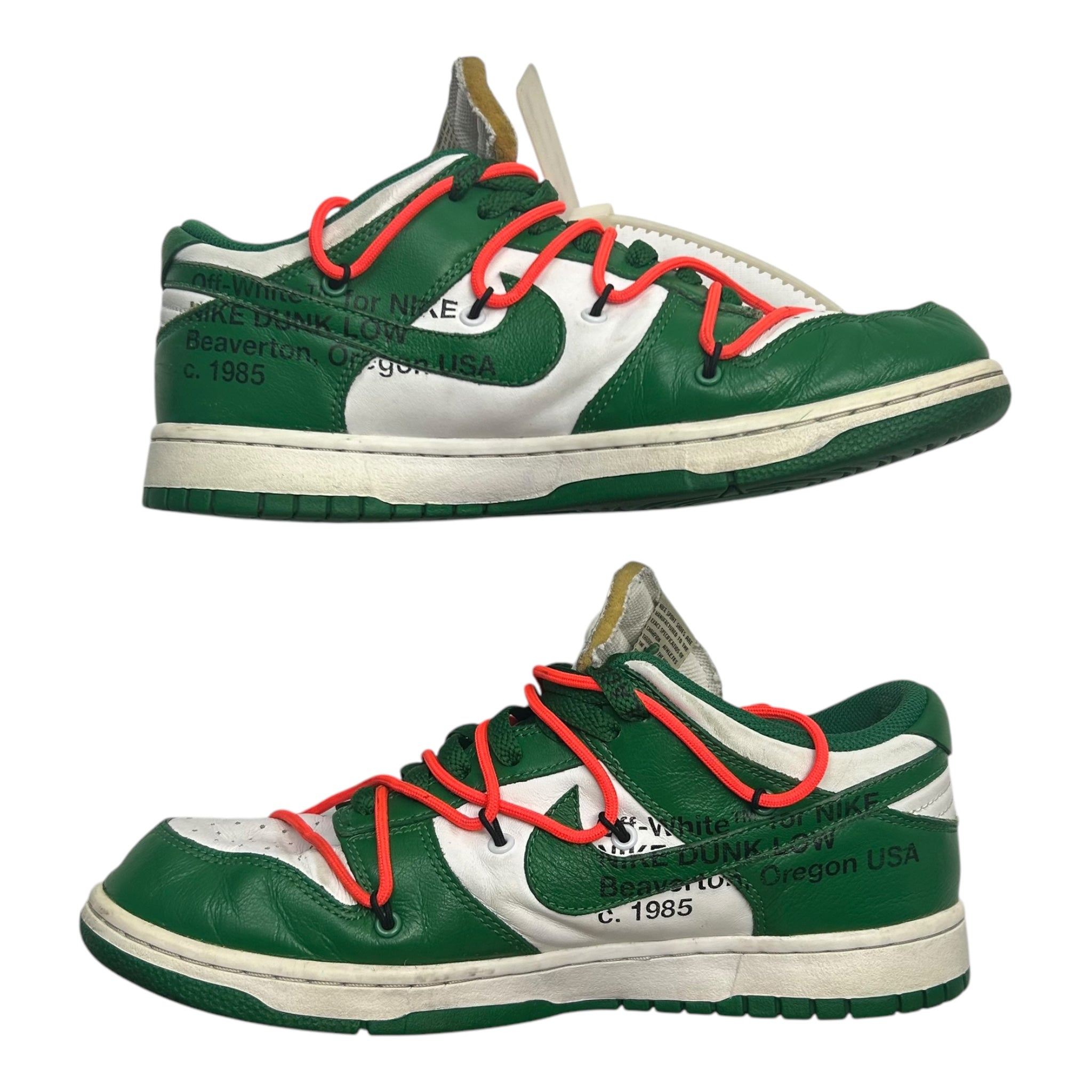 Nike Off White Dunk Low Pine Green (Used)