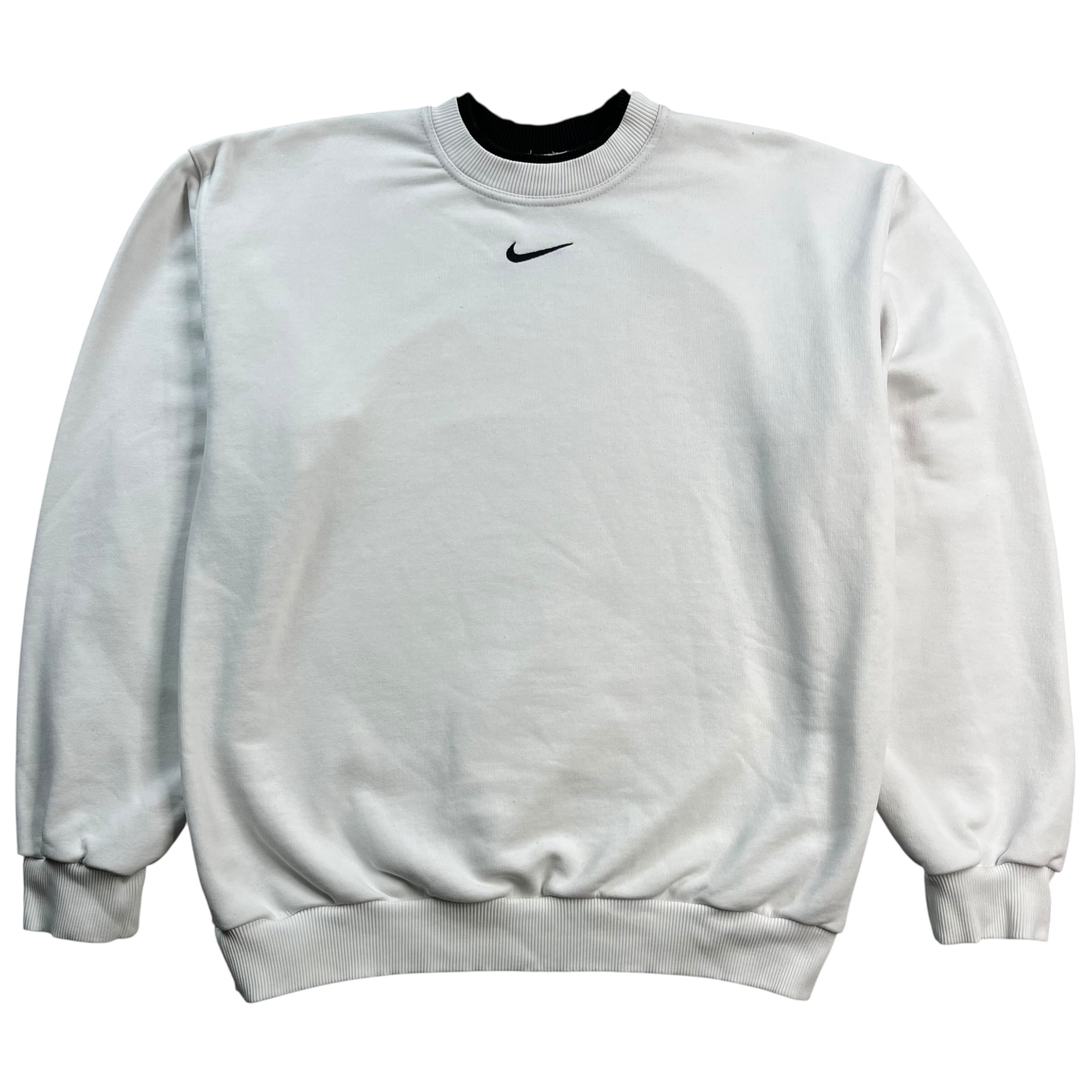 Vintage Nike Crewneck Sweater White