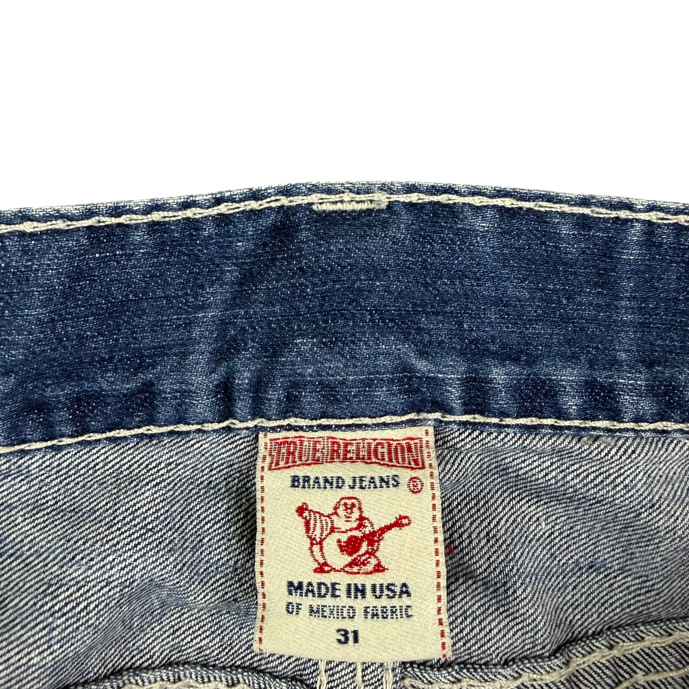 Vintage True Religion Relaxed Denim Jeans Blue