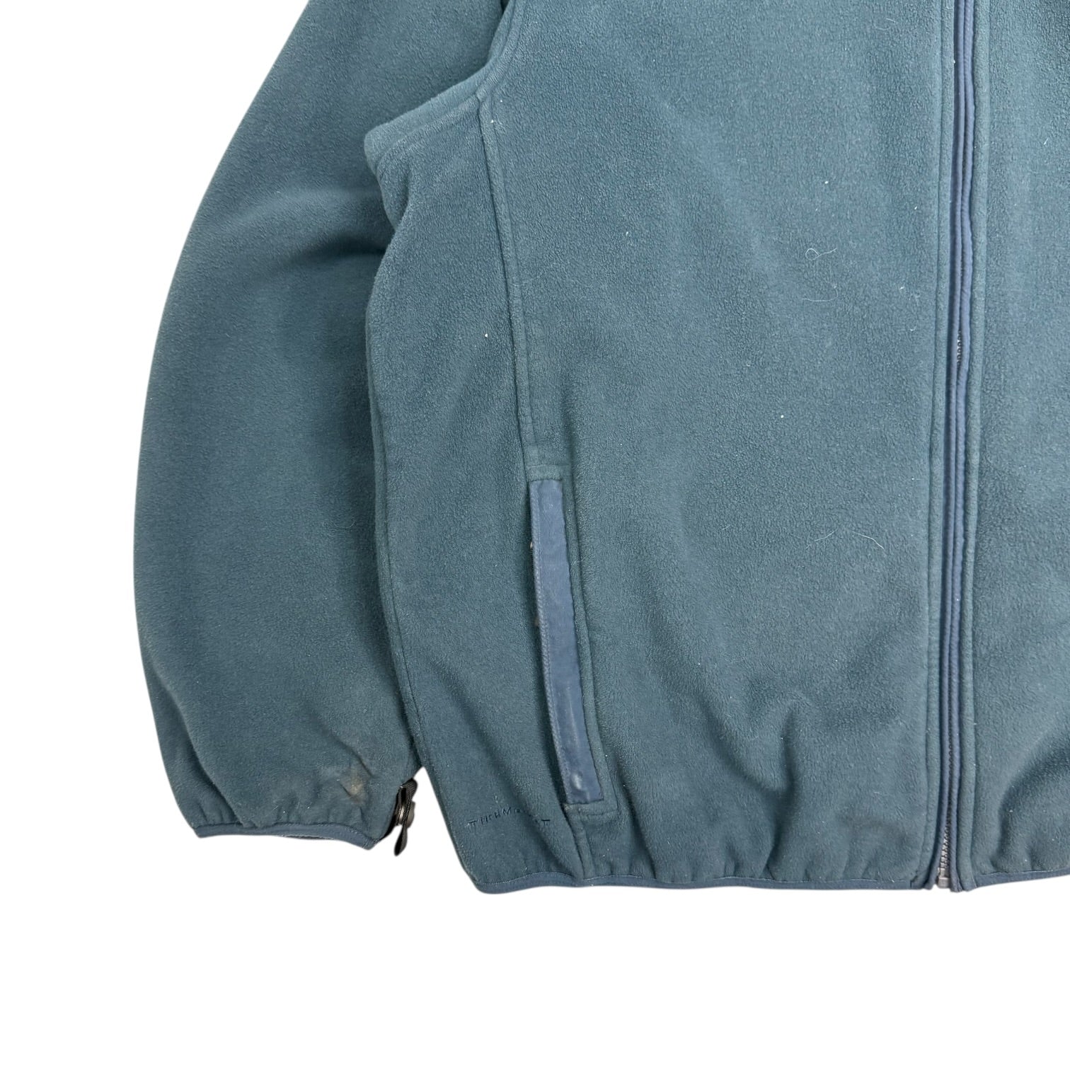 Vintage Nike ACG Therma Fit Fleece Zip Up Jacket Blue