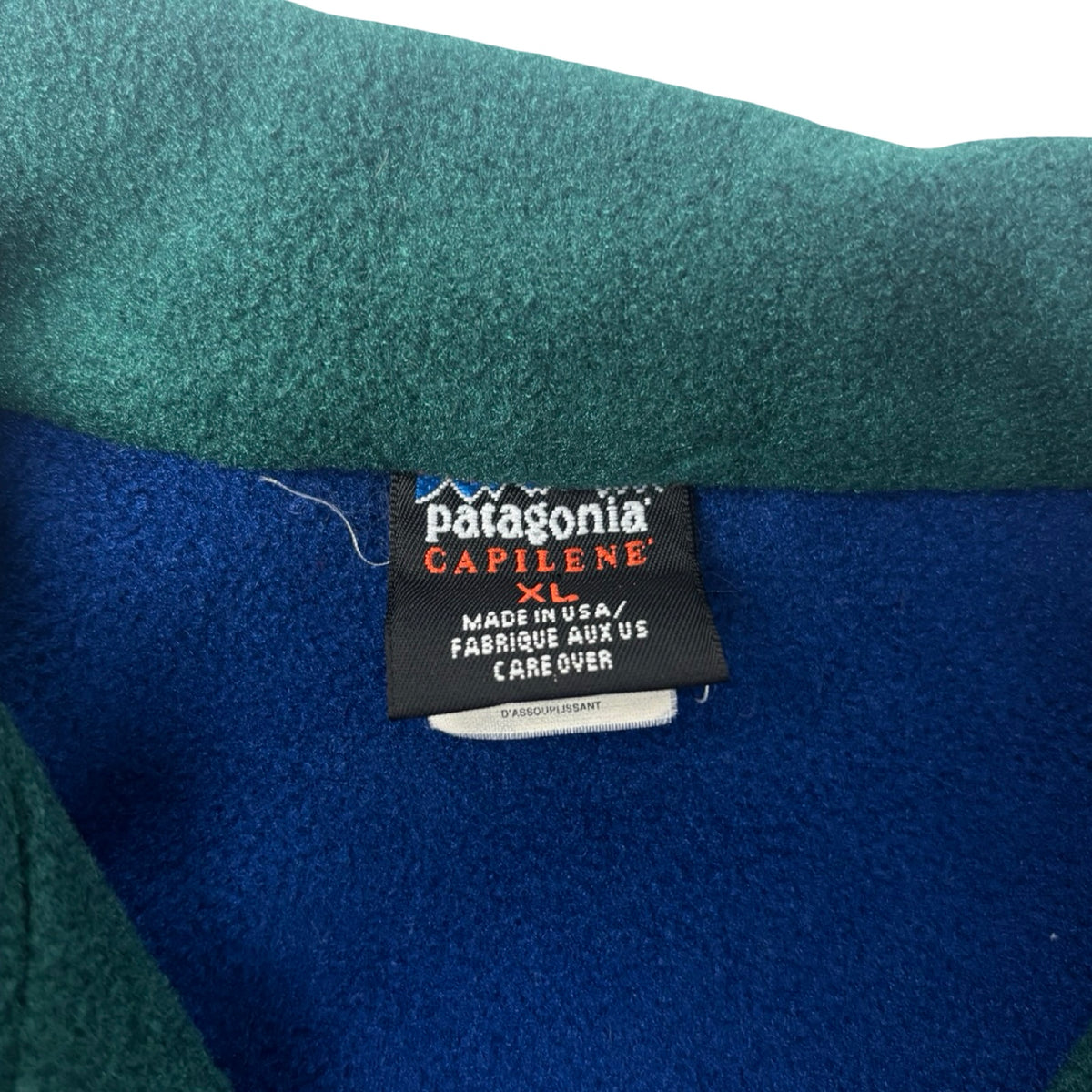 Vintage Patagonia Capilene Half-Zip Fleece Royal Blue