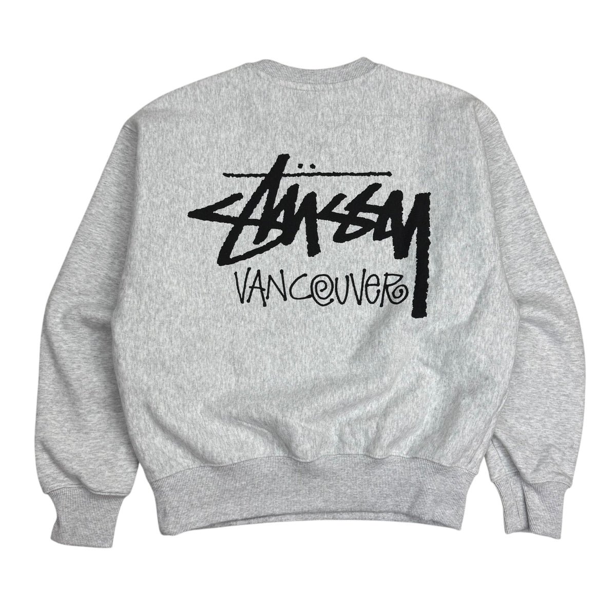 Stussy Vancouver Chapter Crewneck Grey