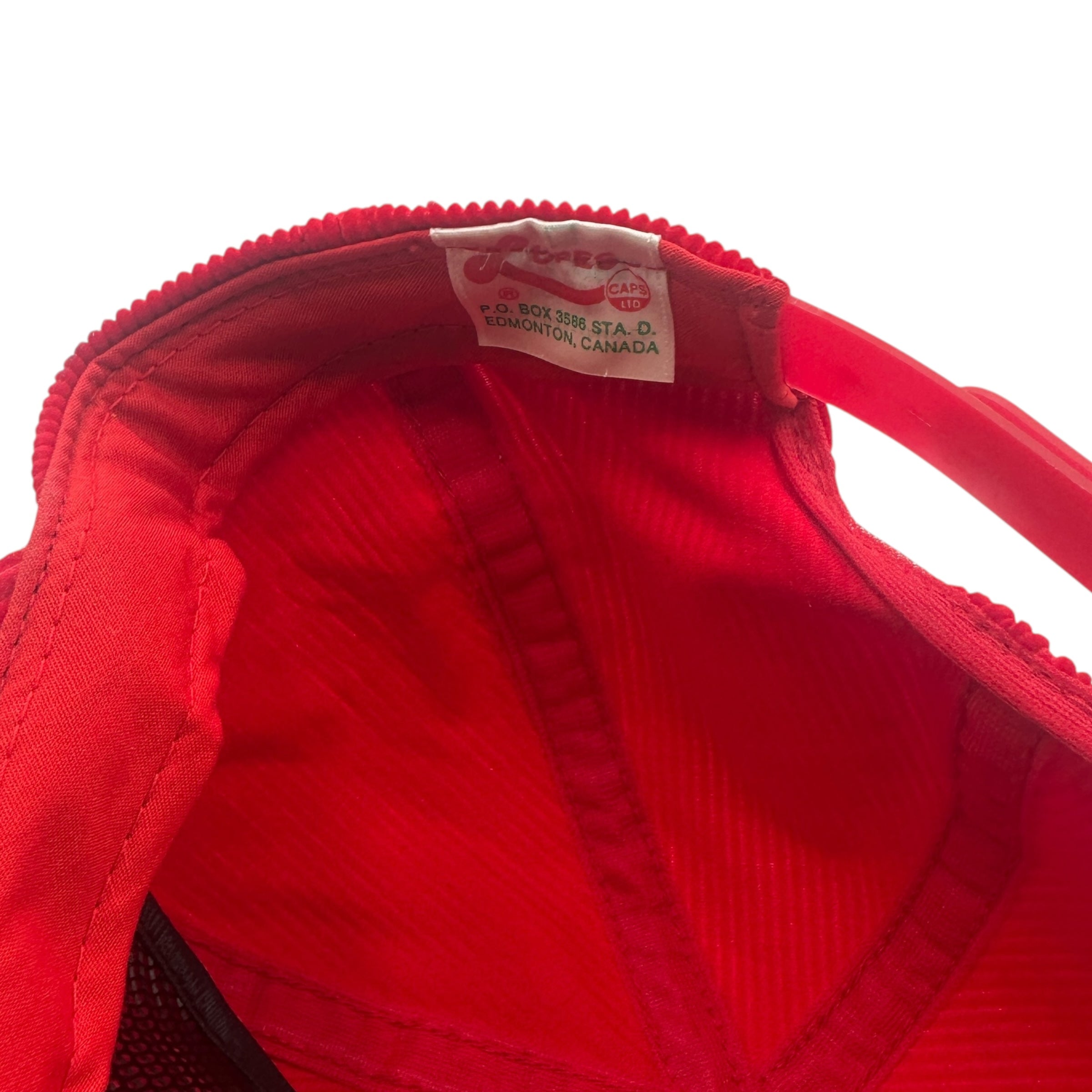 Vintage Budweiser ‘This Buds For You!’ Corduroy Hat Red