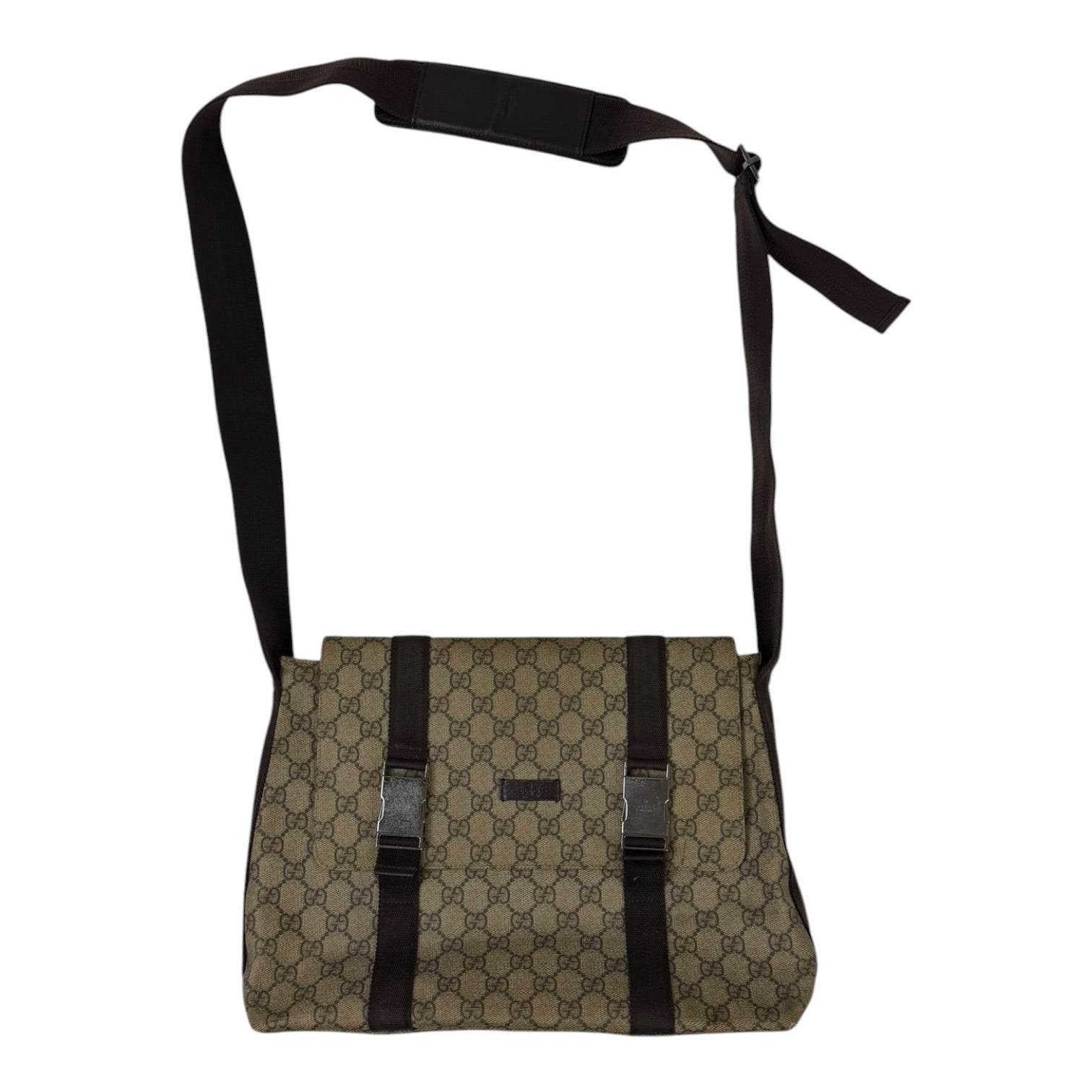 Gucci GG Supreme Canvas Messenger Bag