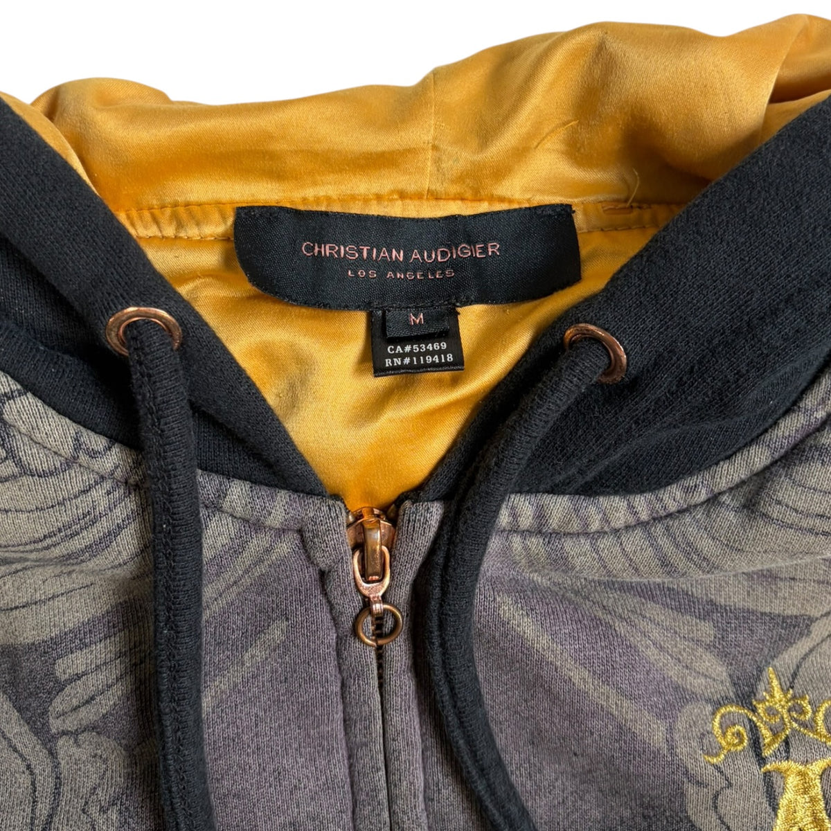 Vintage Christian Audiger Zip-Up Sweatshirt