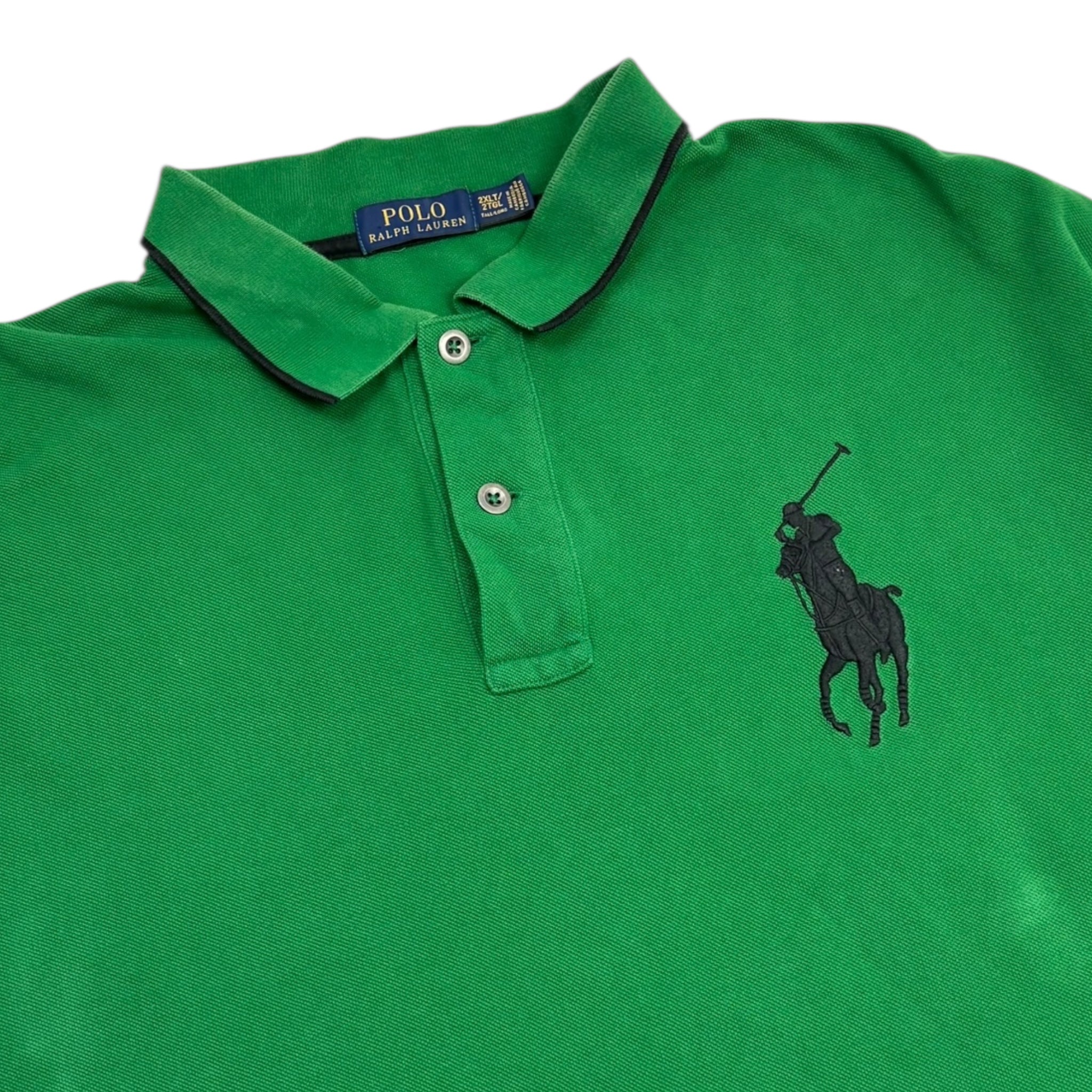 Vintage Polo Ralph Lauren Rugby Shirt Green