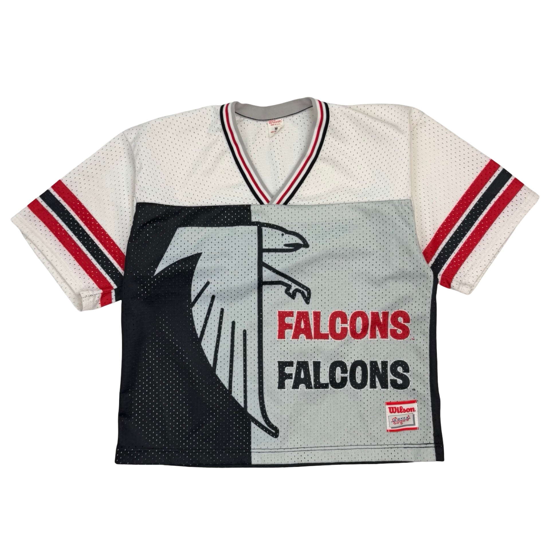Vintage Atlanta Falcons Warm Up Jersey White