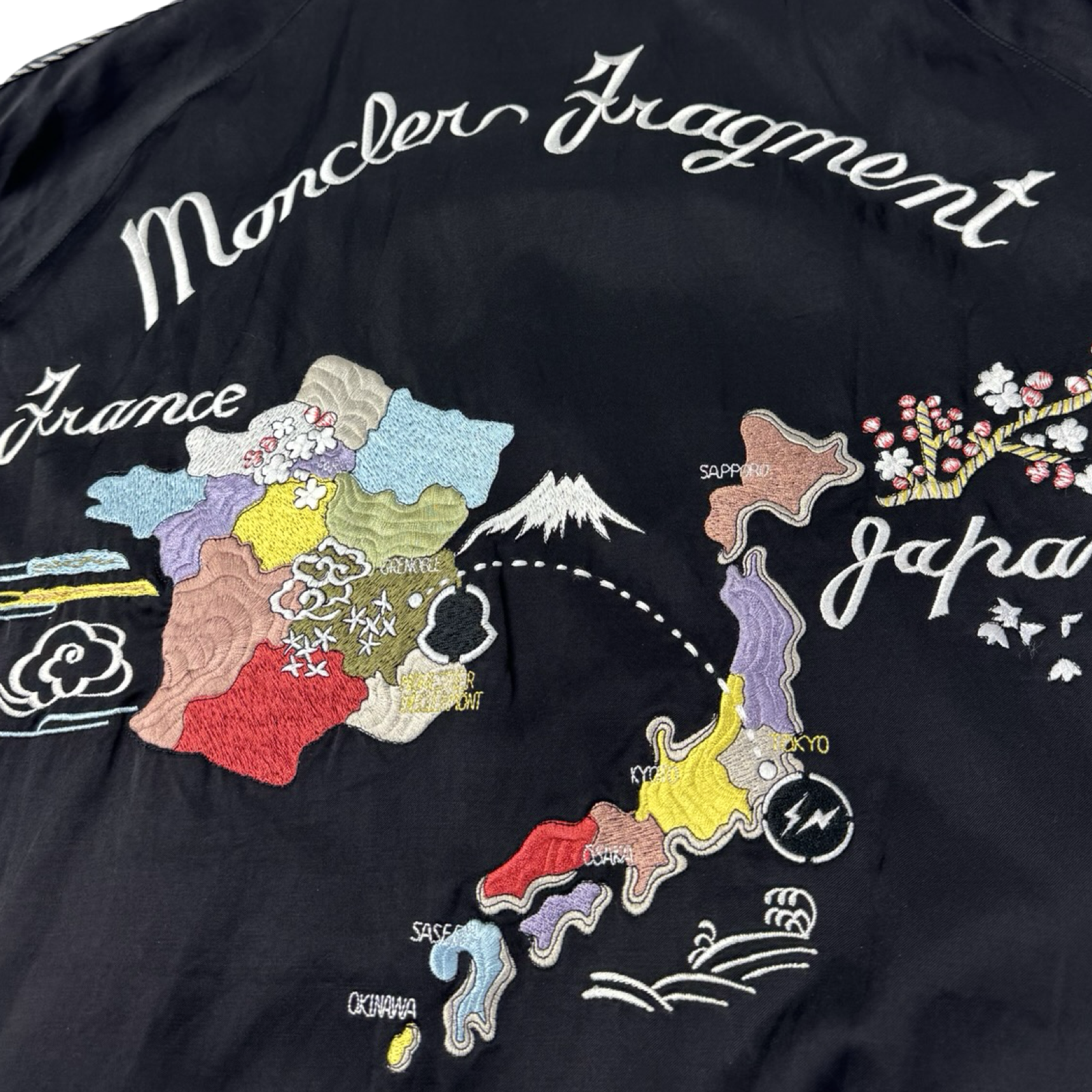 Moncler Genius x Hiroshi Fujiwara Fragment Fragment Sukajan Jacket