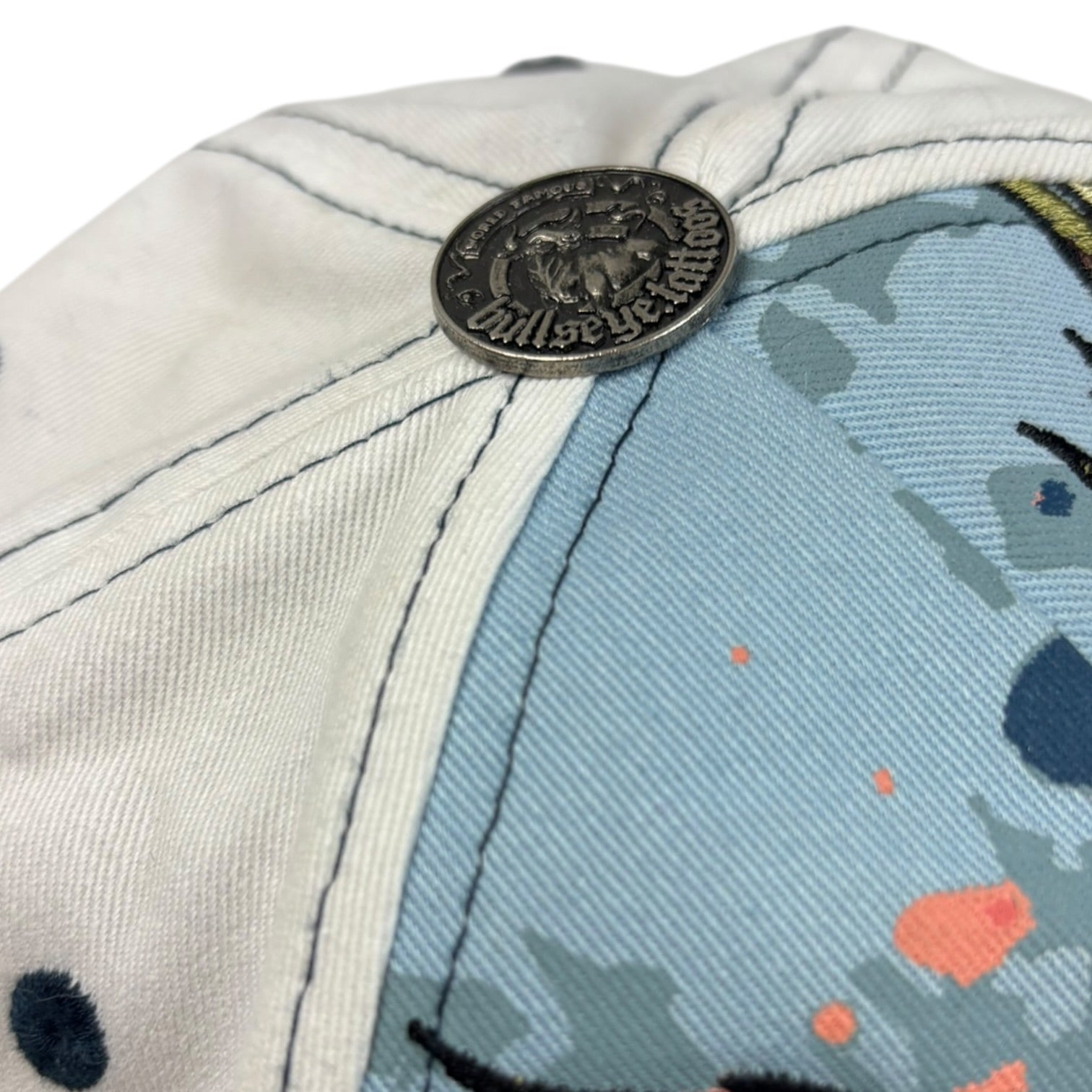 Y2K Bullseye Tattoos Cyber Hat