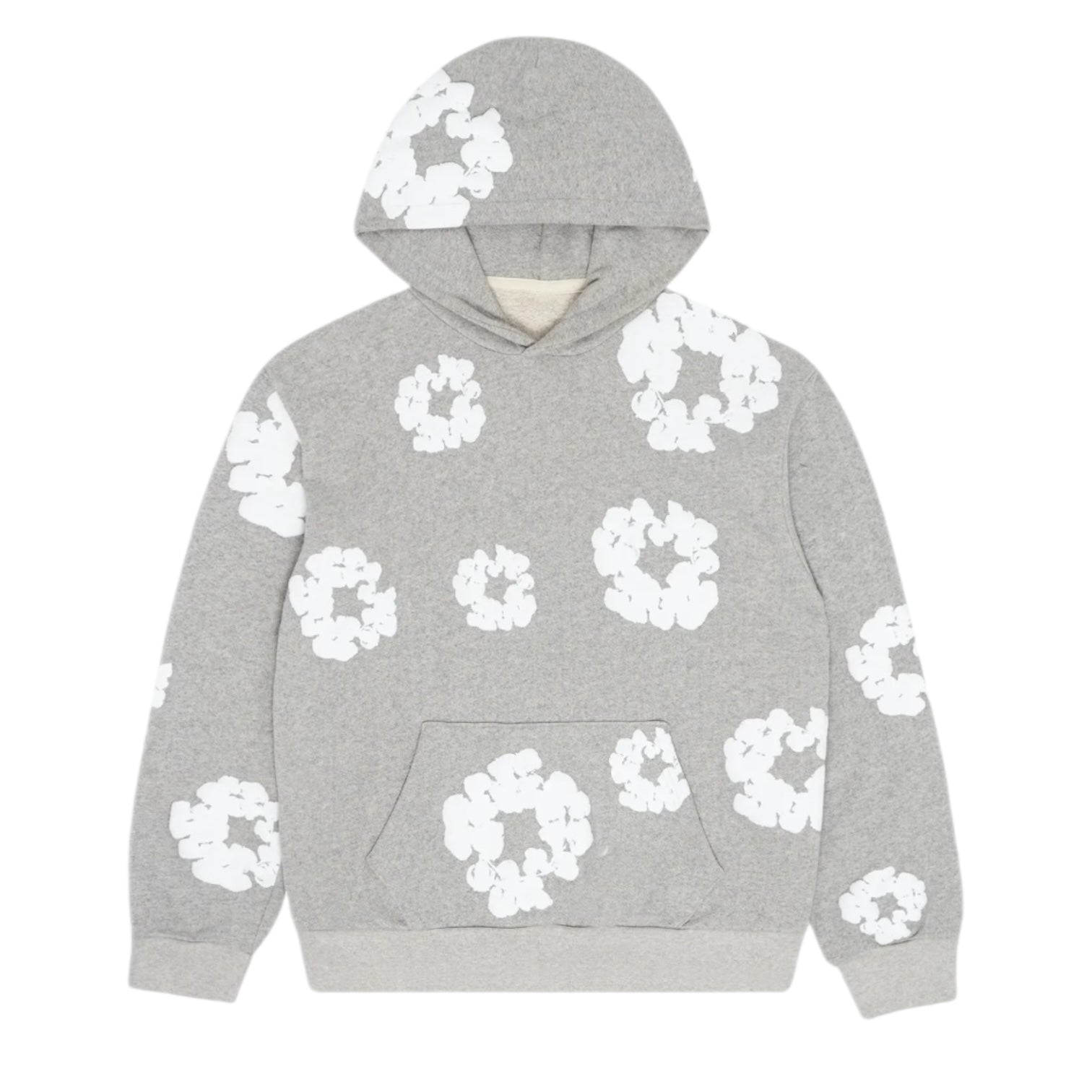 Denim Tears Cotton Wreath Hoodie Grey