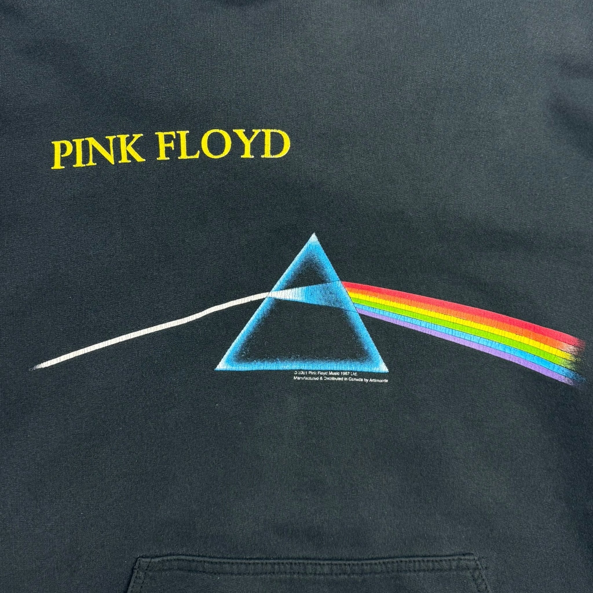 2001 Pink Floyd Darkside of The Moon Pullover Hoodie