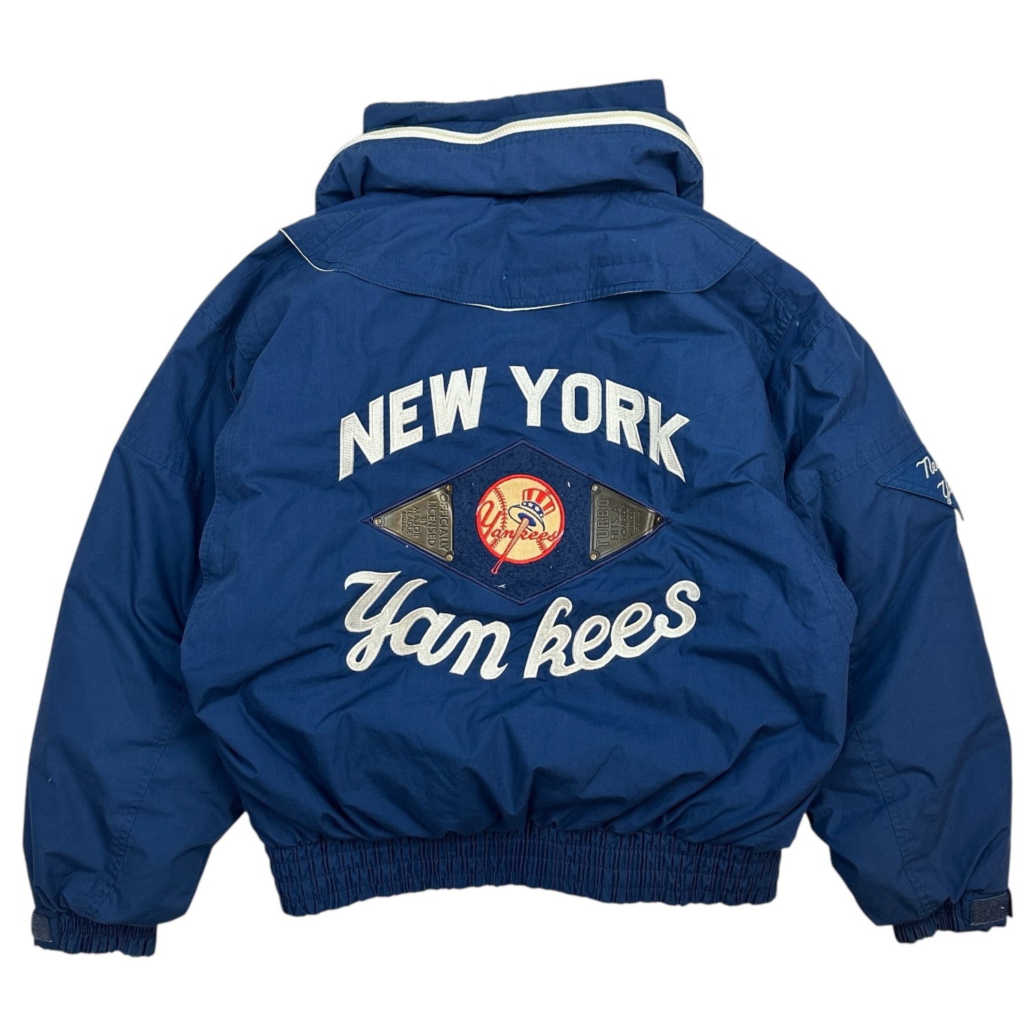 Vintage New York Yankees Zip Up Jacket Navy Blue