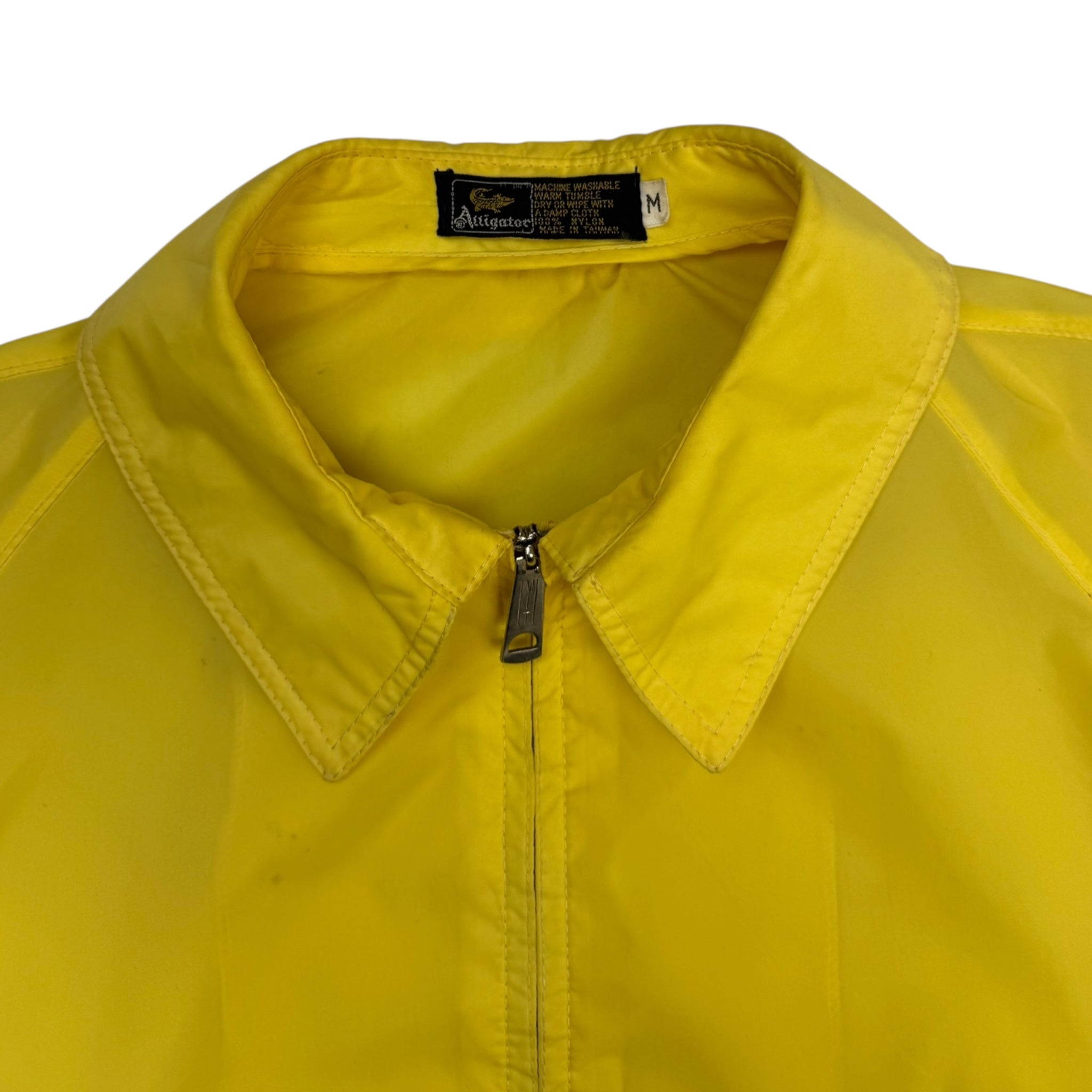 Vintage 70s Alligator Windbreaker Rain Jacket